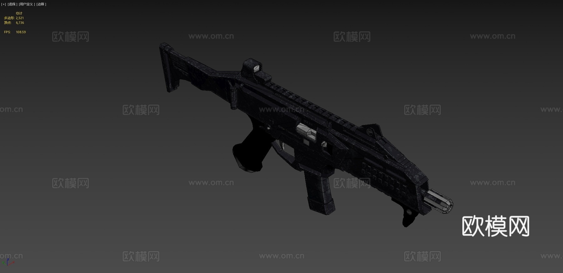 CZ Scorpion Evo3d模型