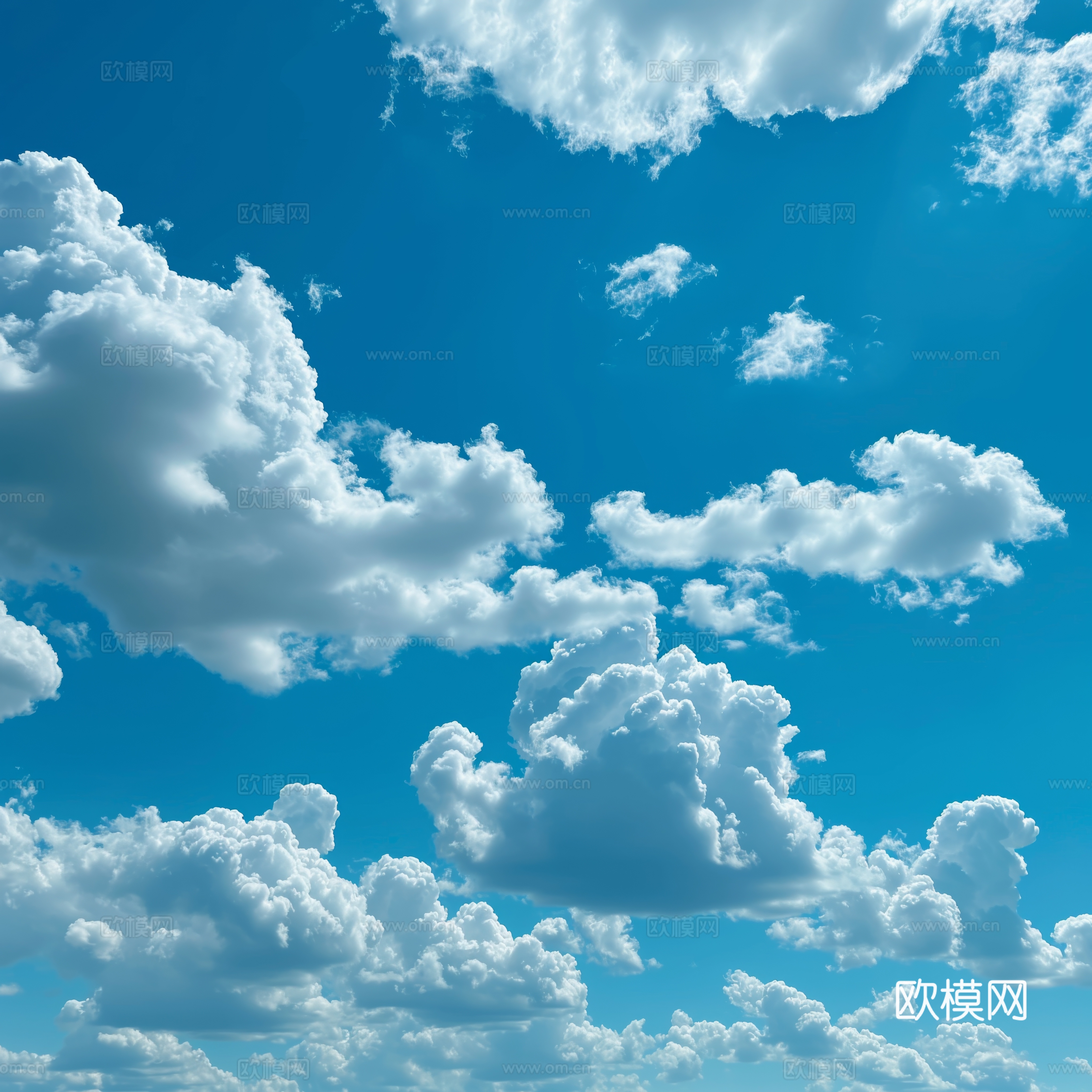 外景天空蓝天白云