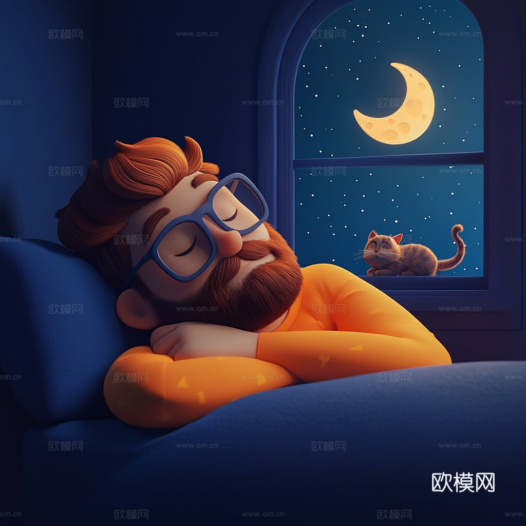 童趣卡通儿童房人物挂画