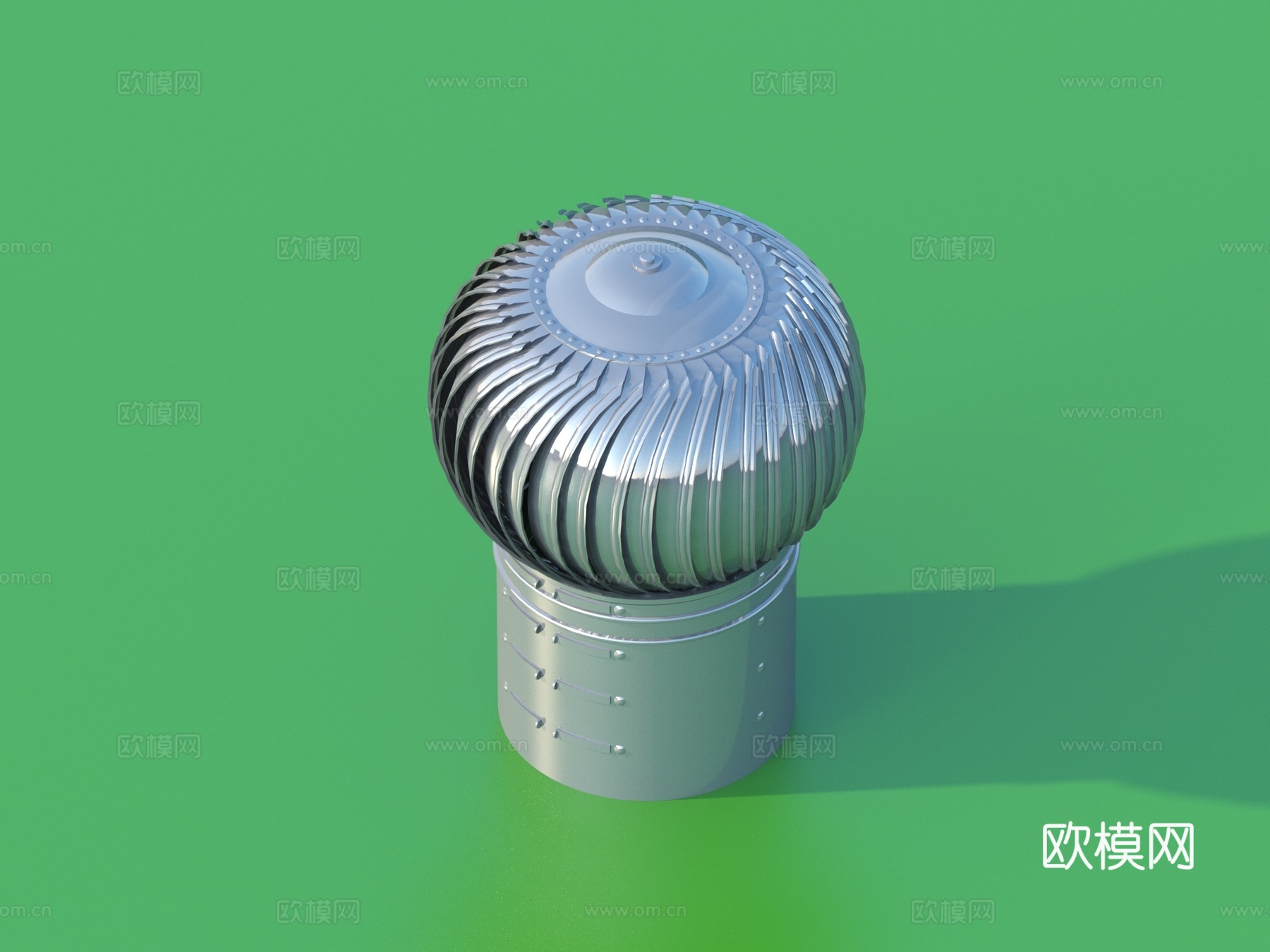 通风扇 排风器 通风口 排风口3d模型