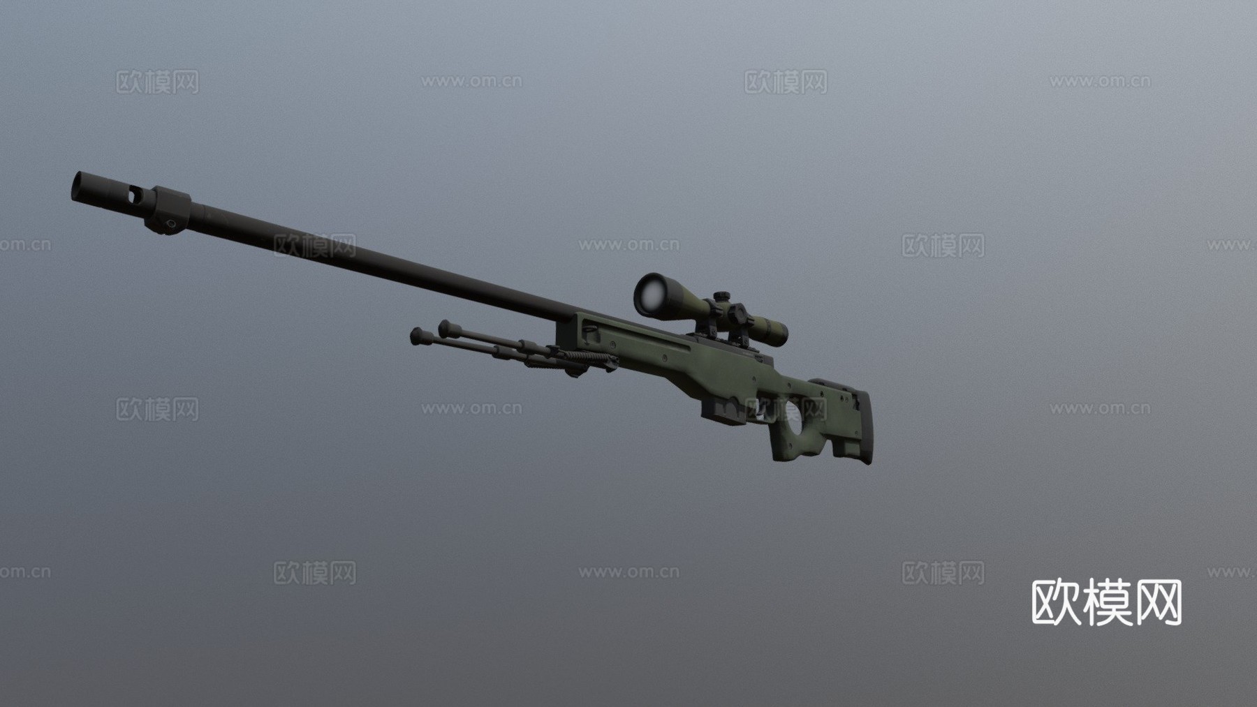 CS -GO AWP3d模型