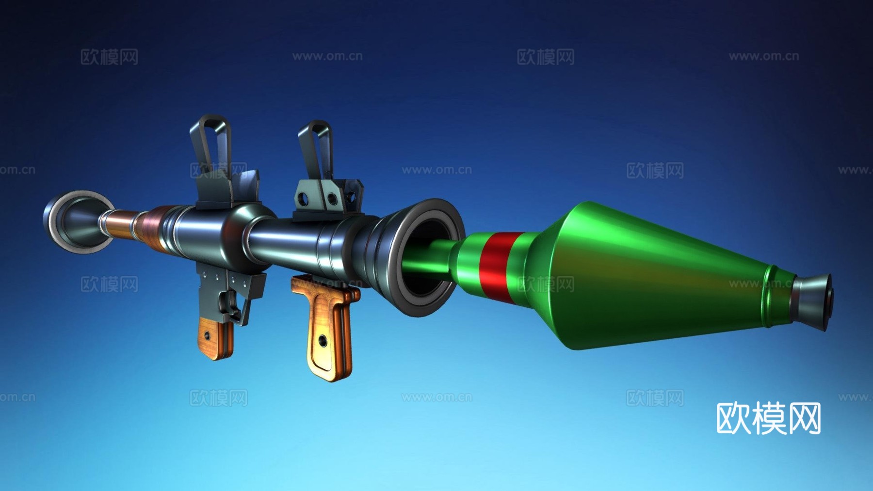 堡垒RPG3d模型