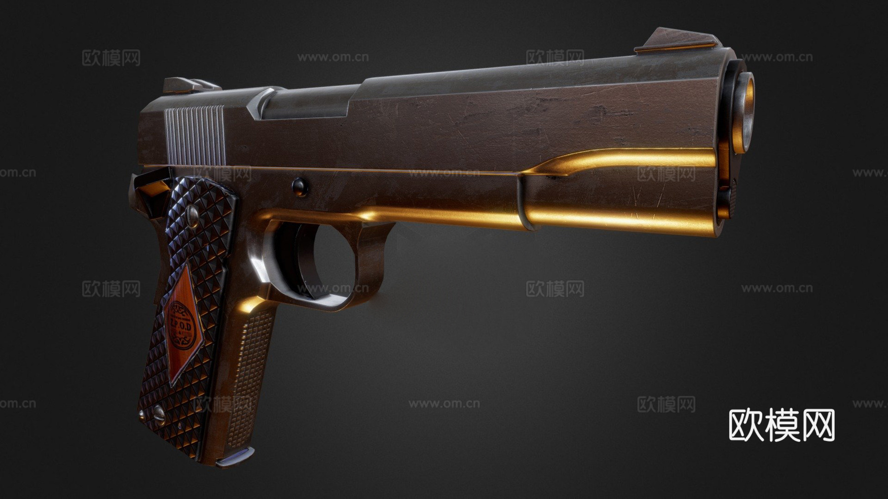 科尔特1911su模型