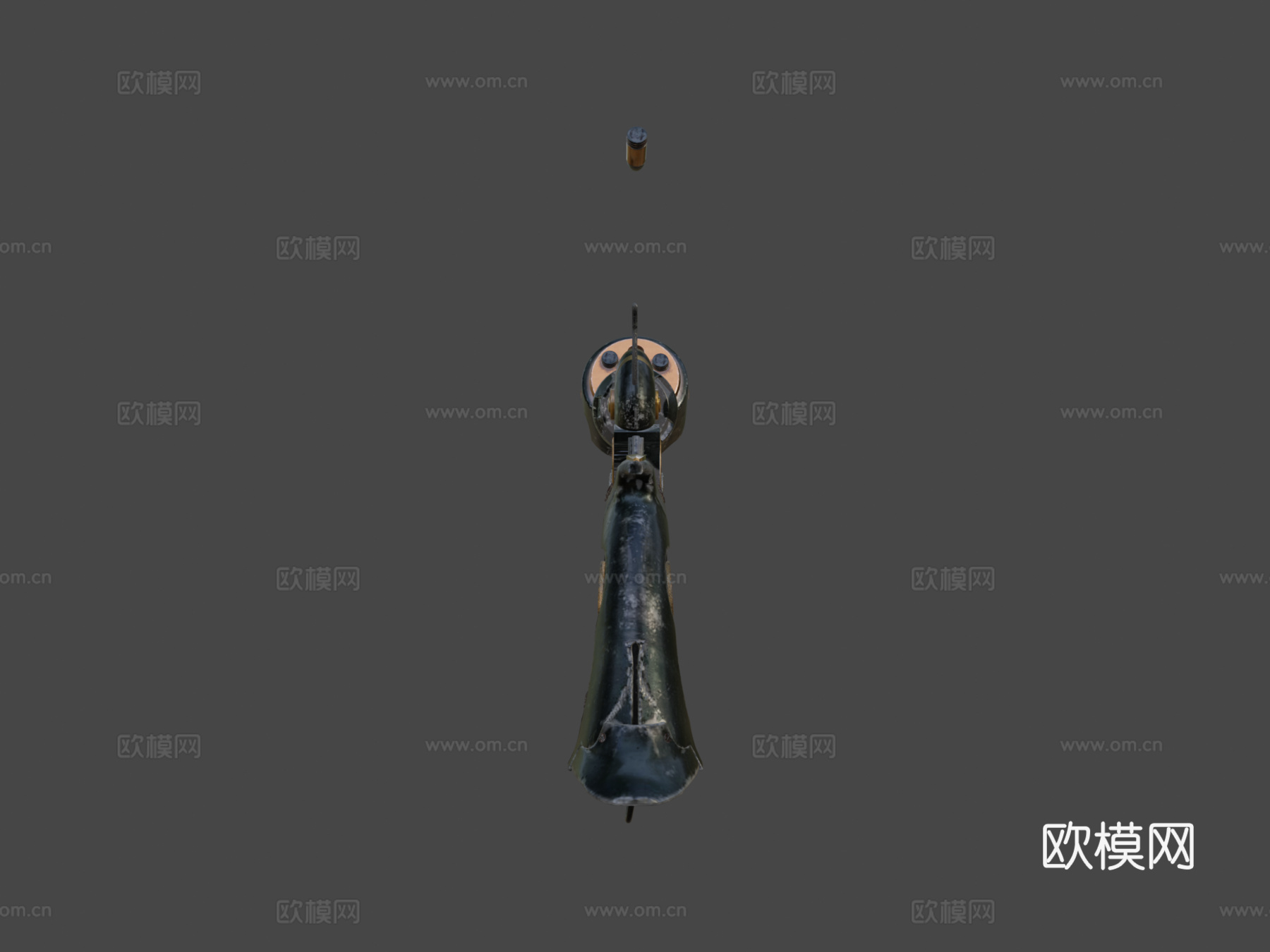 左轮手枪 - 西部伍德 埃尔多拉多3d模型