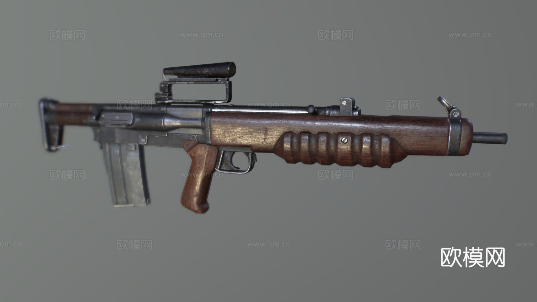EM-2步枪su模型