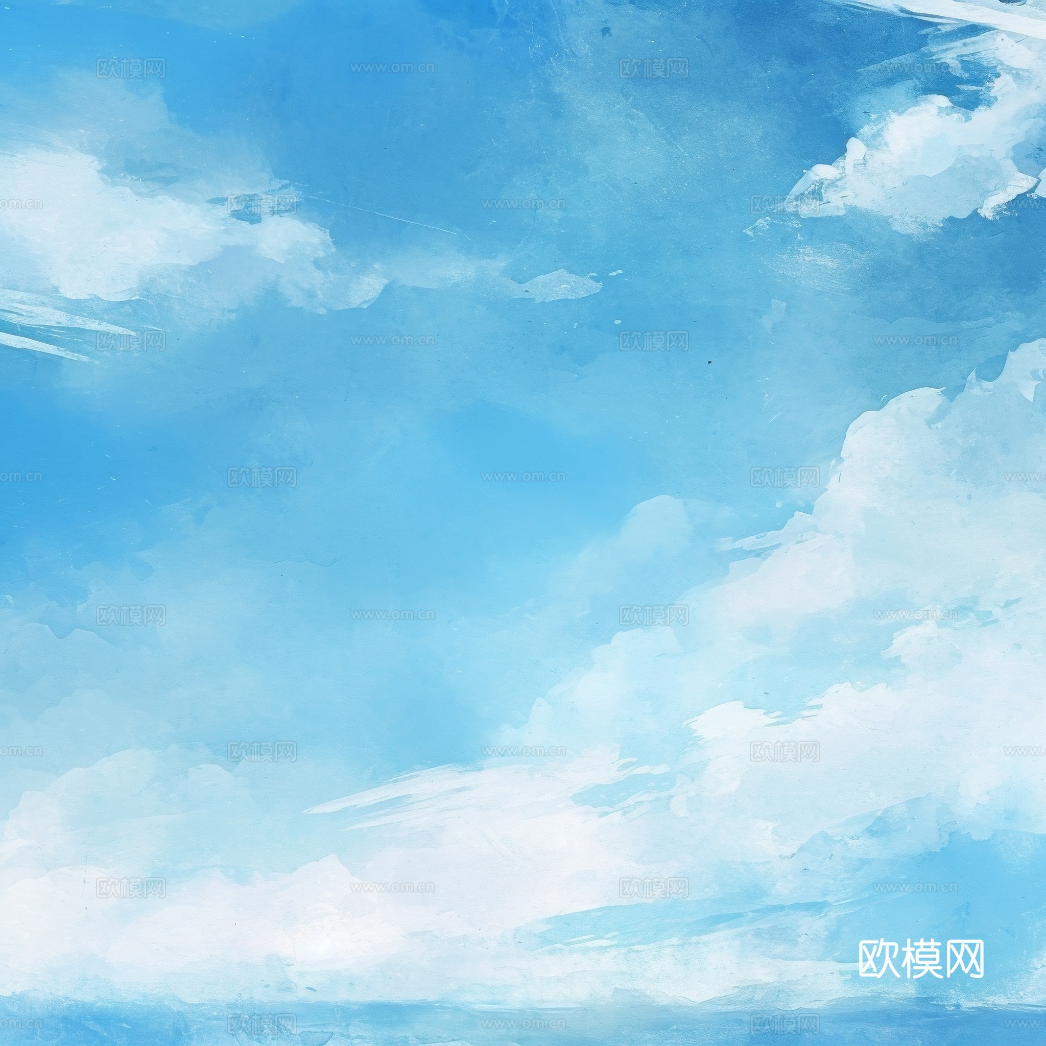 外景天空蓝天白云