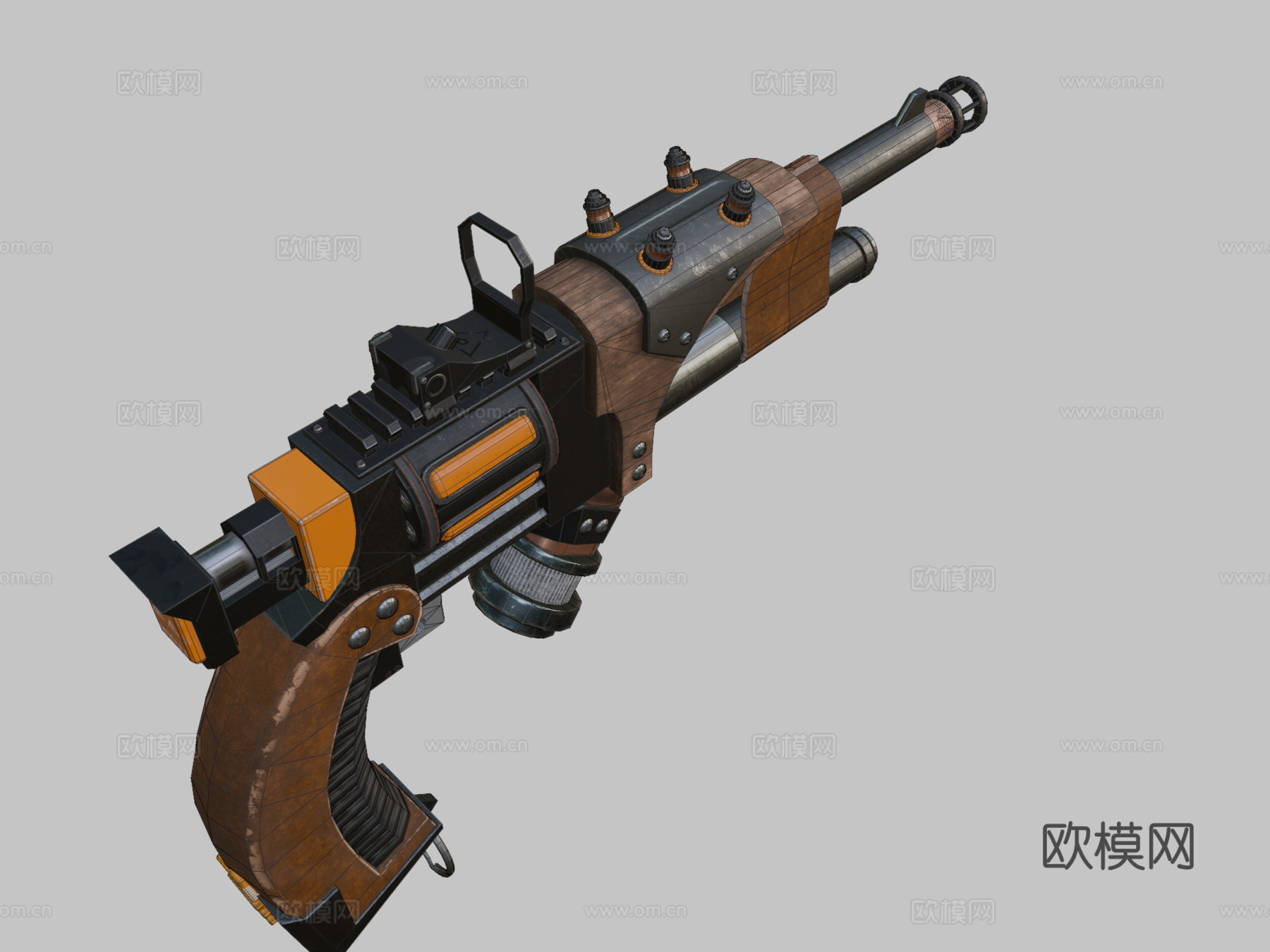 科幻手枪 - 等离子投射器Mk 02su模型