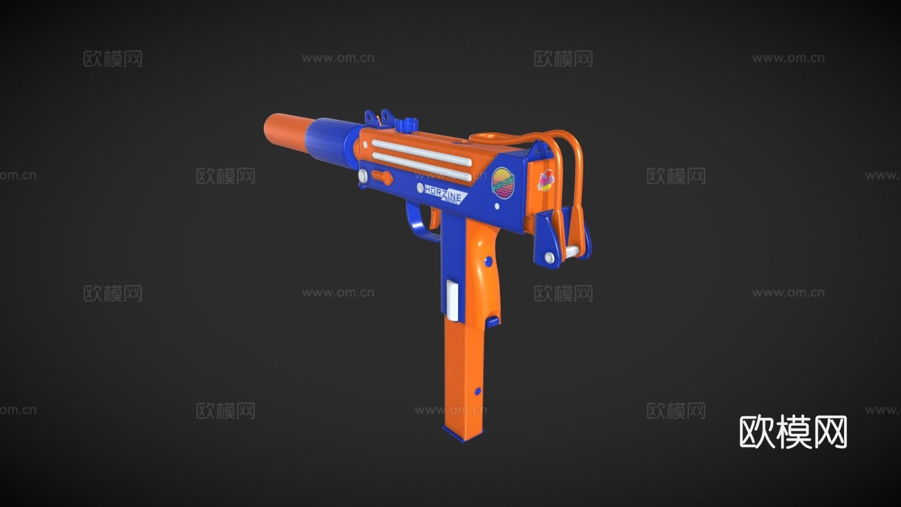 玩具枪Z-Strike Mac103d模型