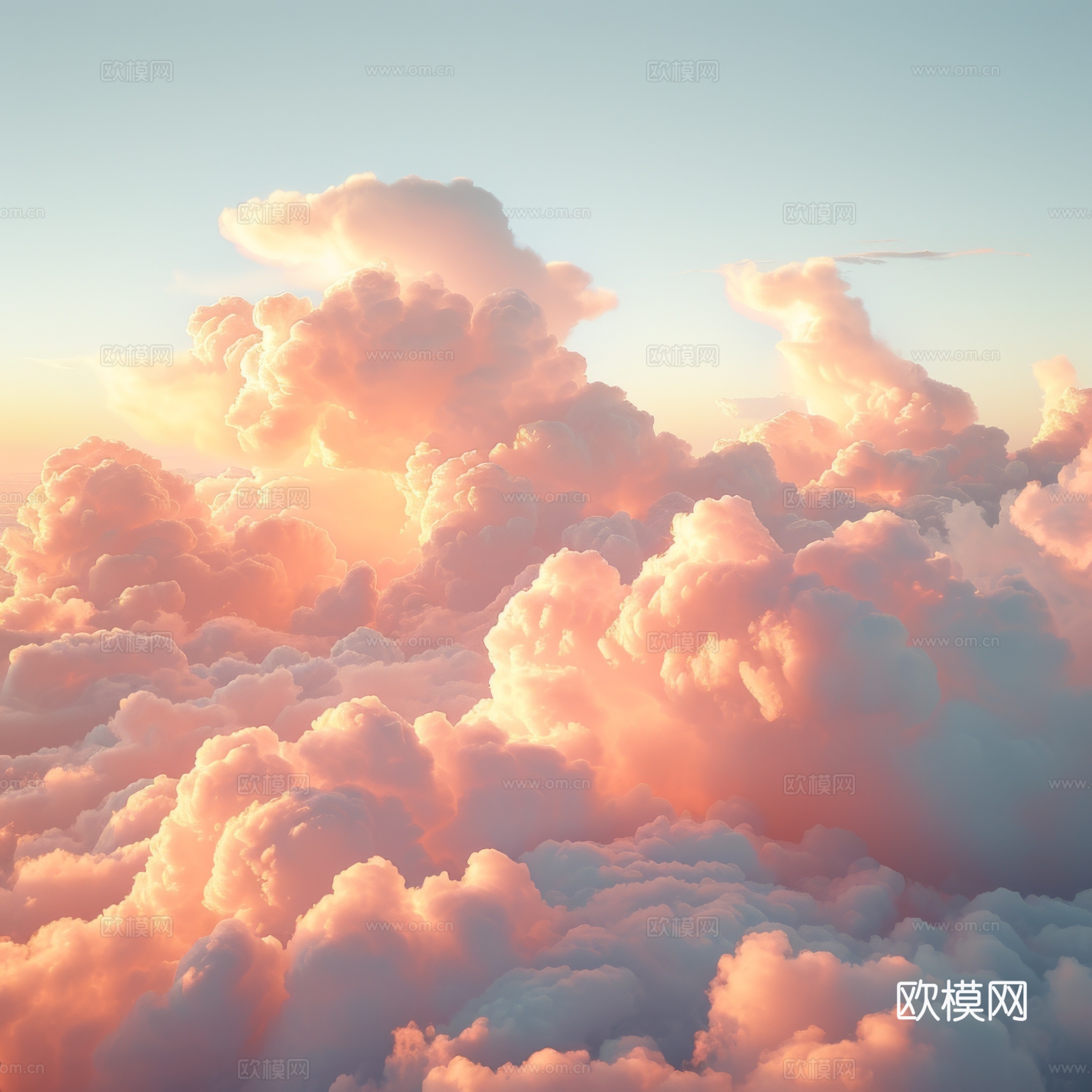 外景天空蓝天白云