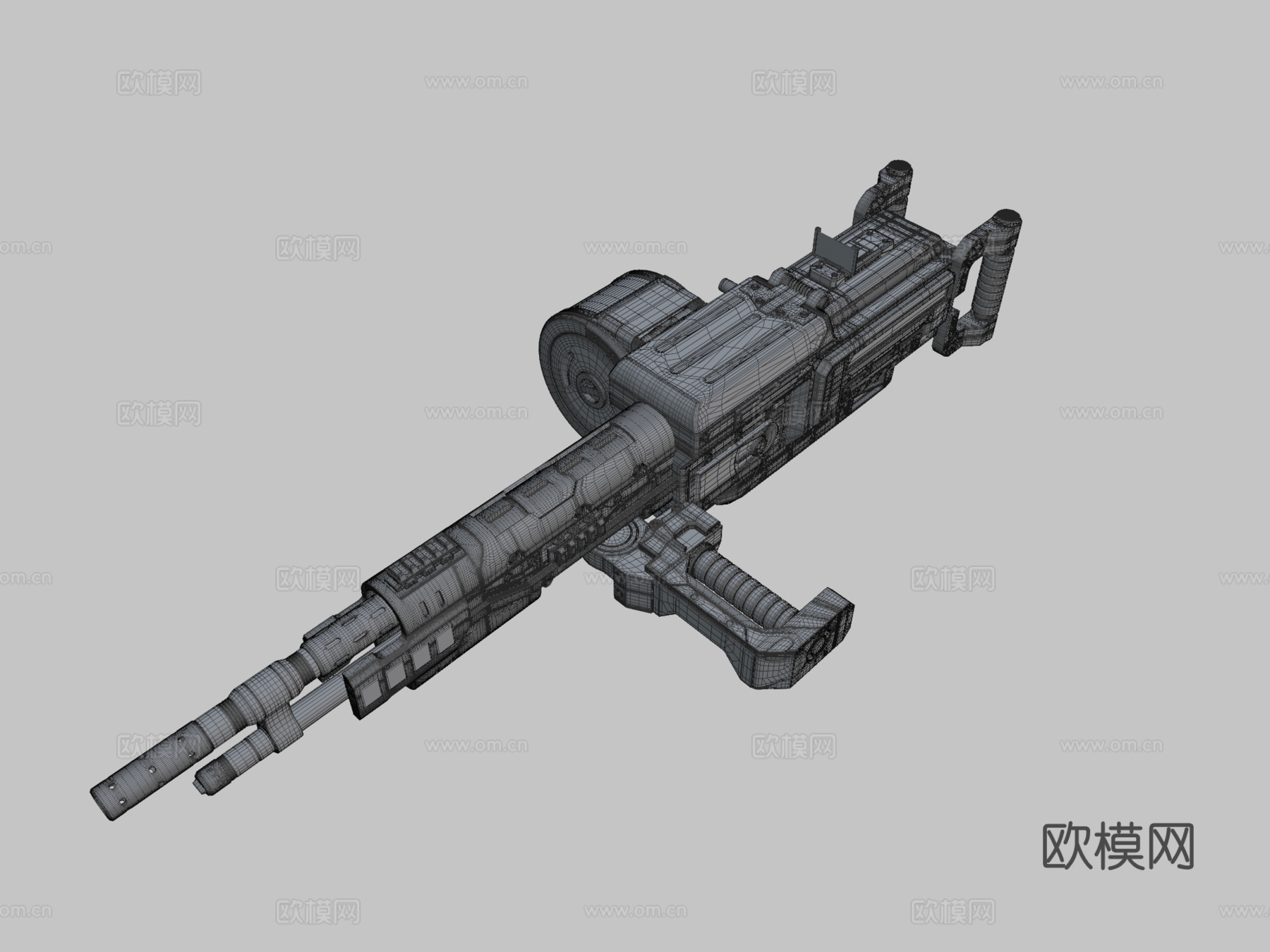 Ns2 重型机枪概念su模型