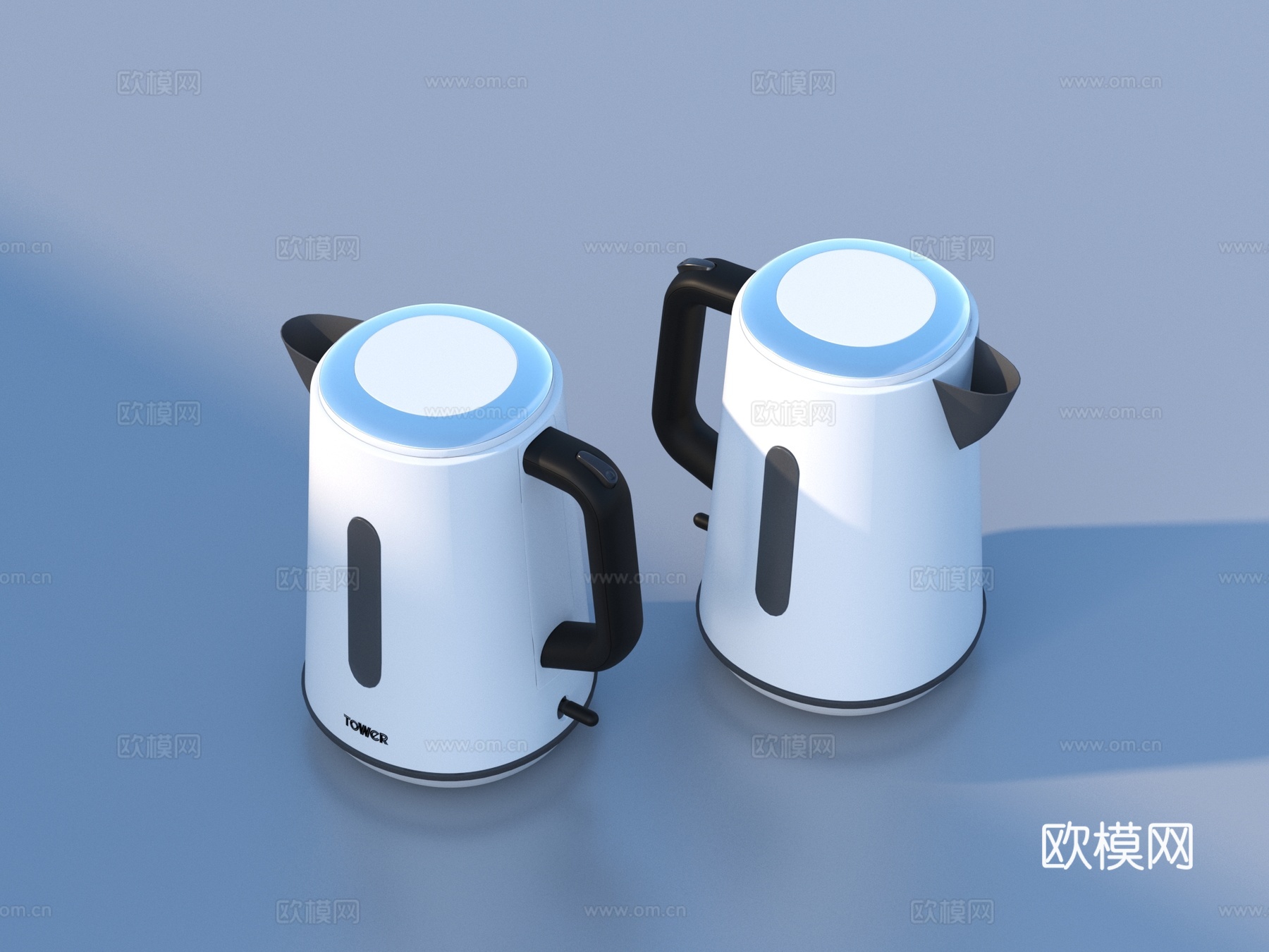 厨房电器 电热水壶3d模型