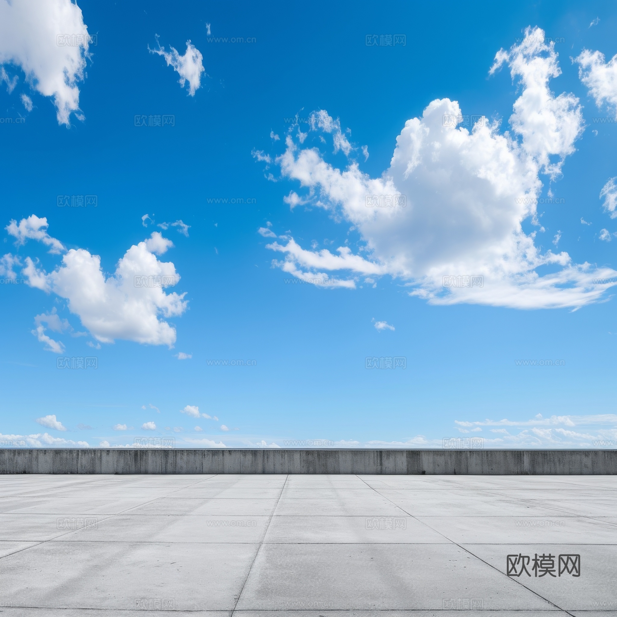 外景天空蓝天白云