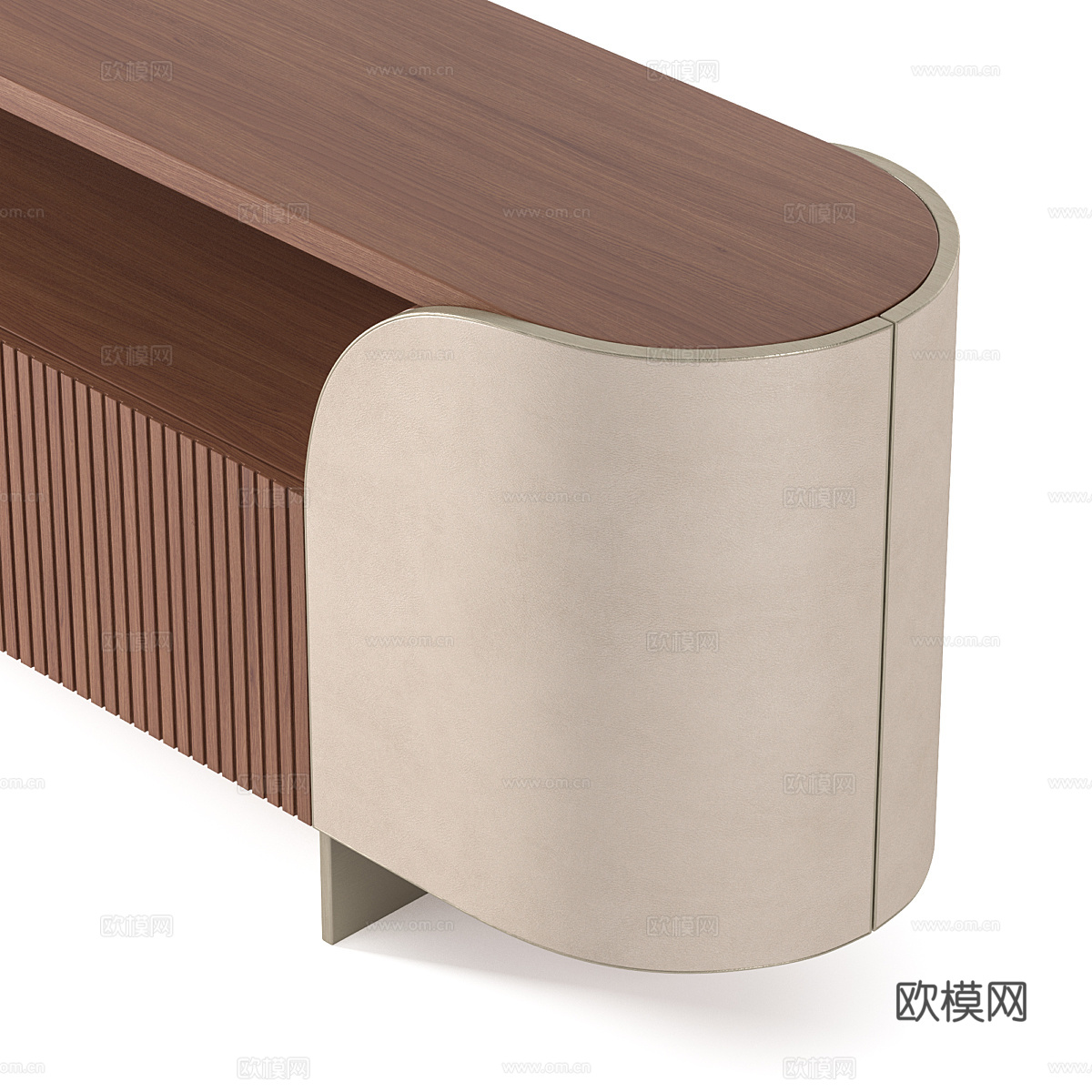 现代意式电视柜3d模型
