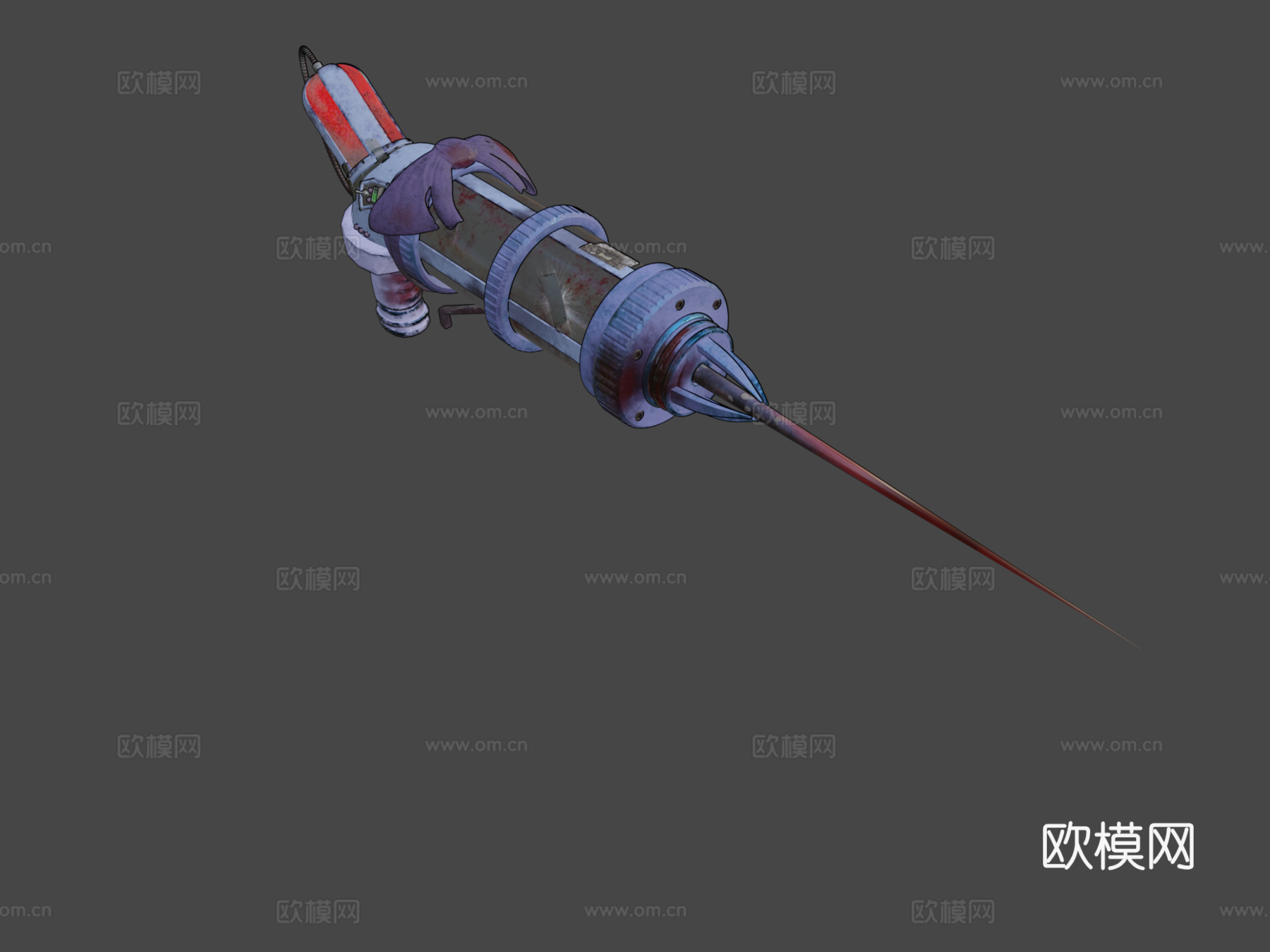 注射器3d模型