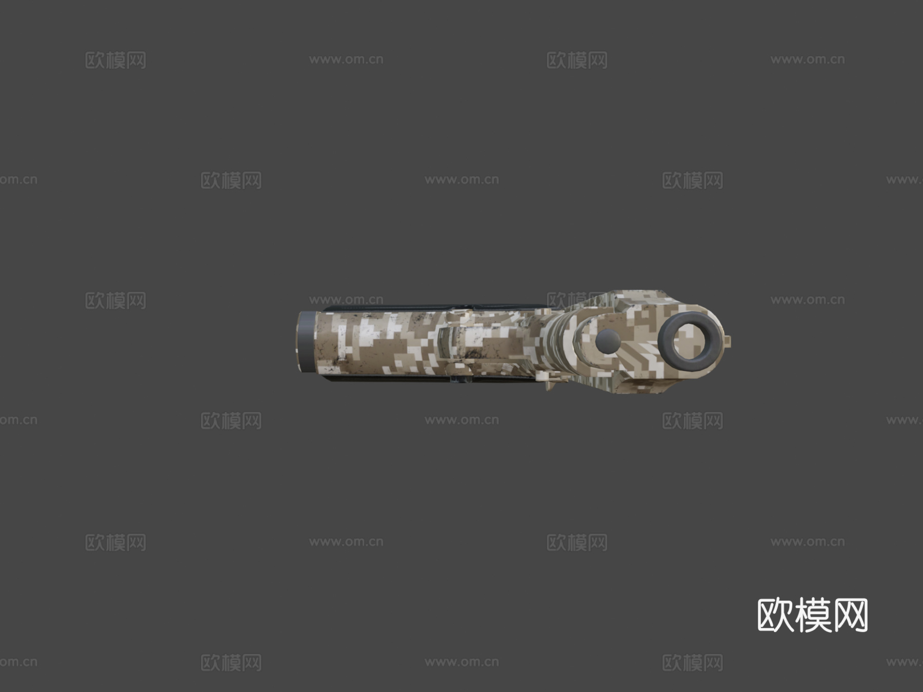 沙漠数字 - P92 - PUBG3d模型