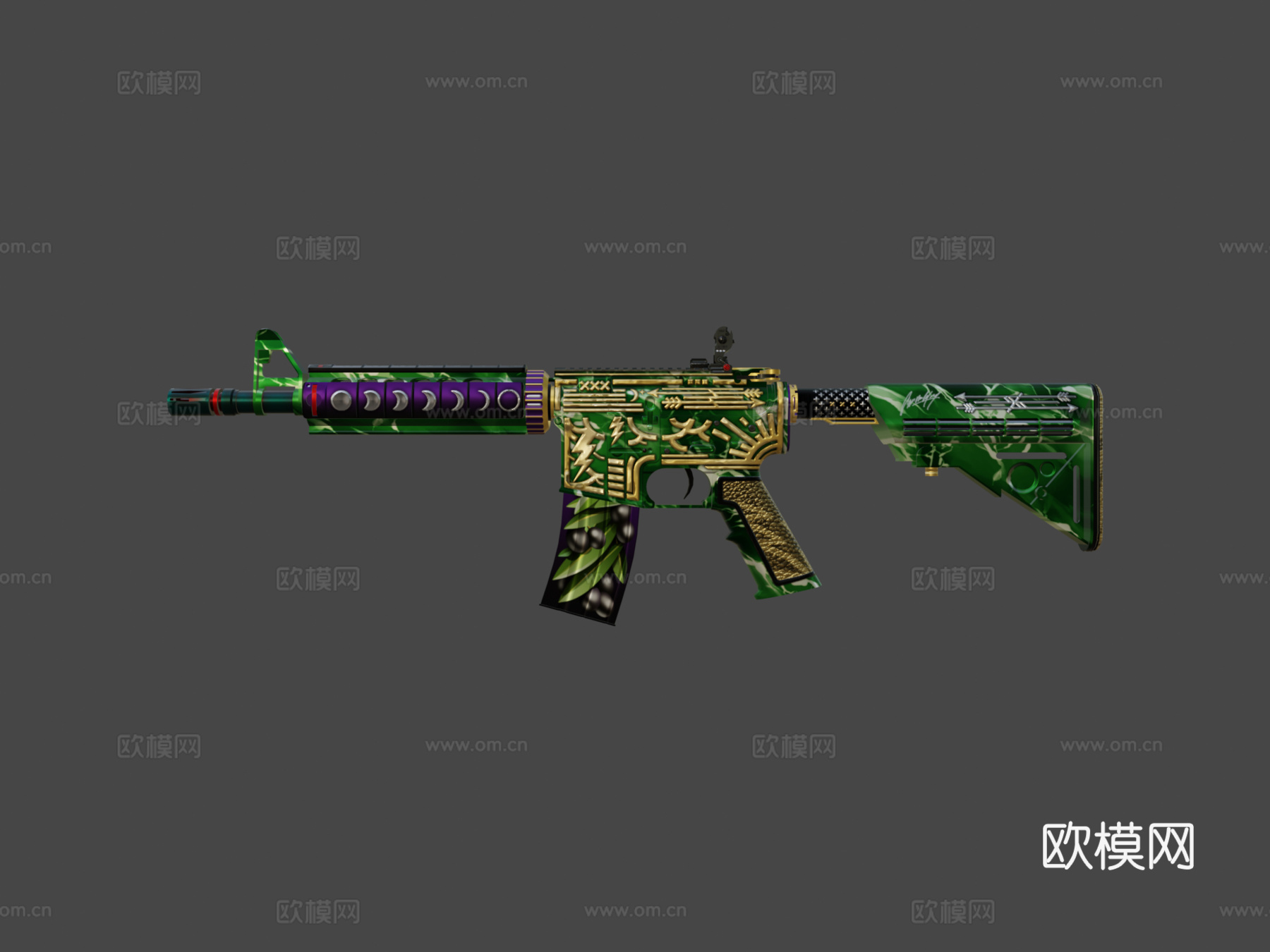 M4A4 =神之怒=su模型