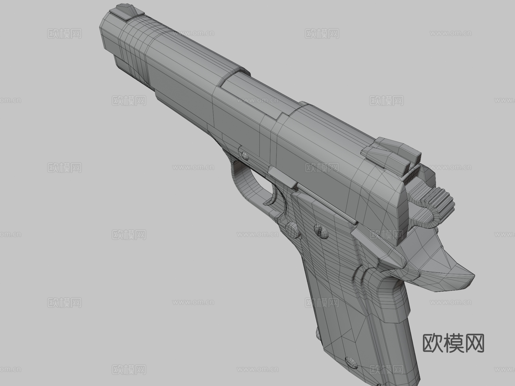 科尔特1911su模型