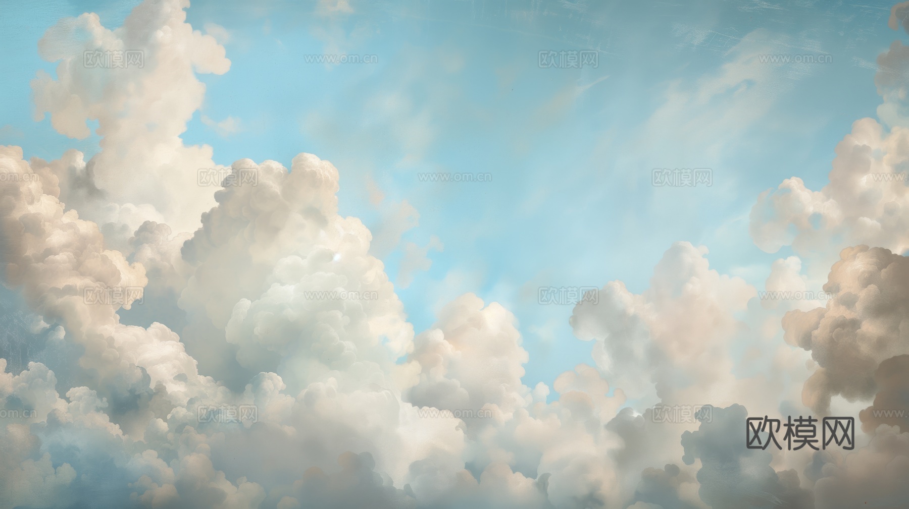 外景天空蓝天白云
