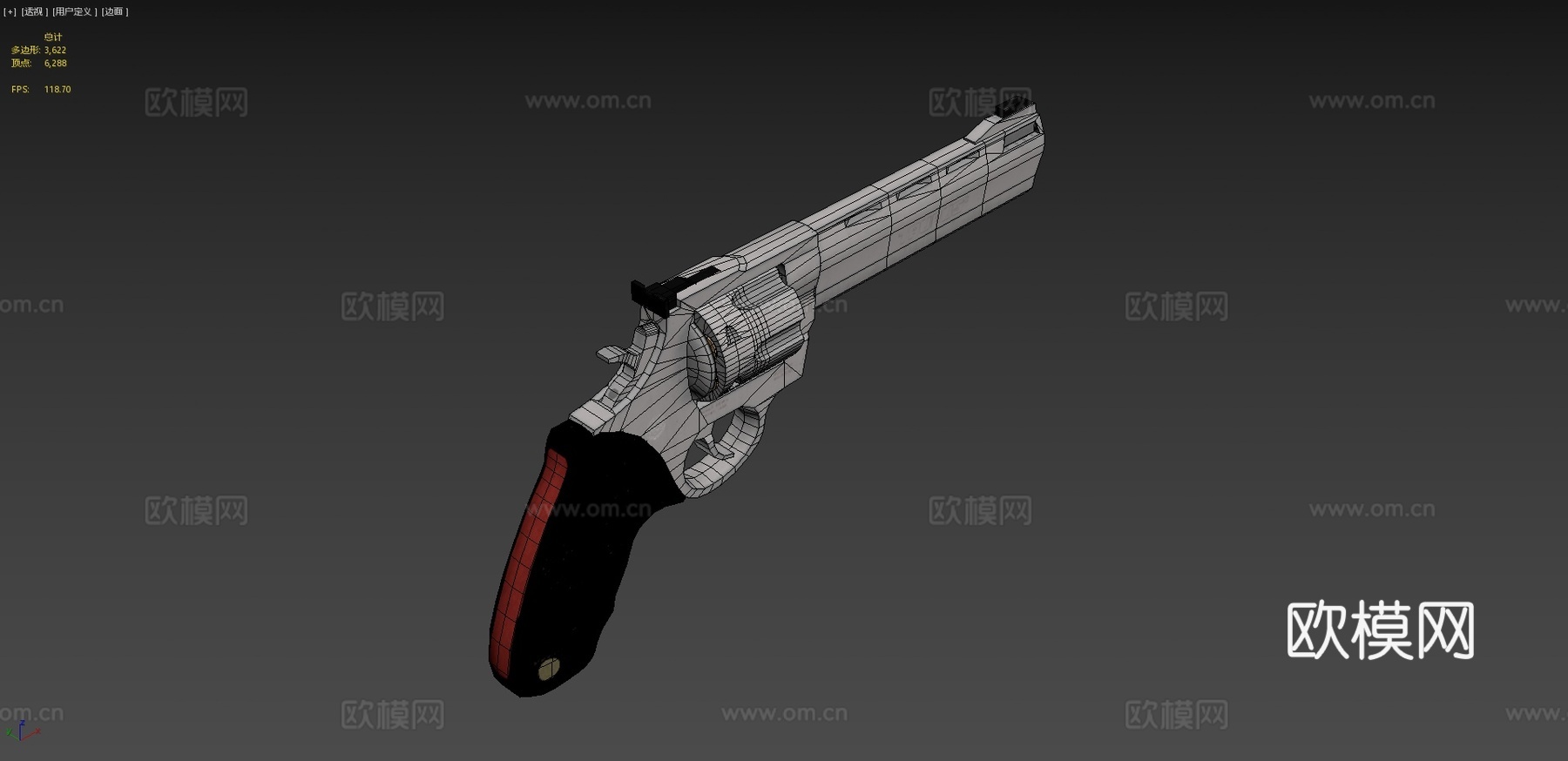 金牛座愤怒公牛3d模型