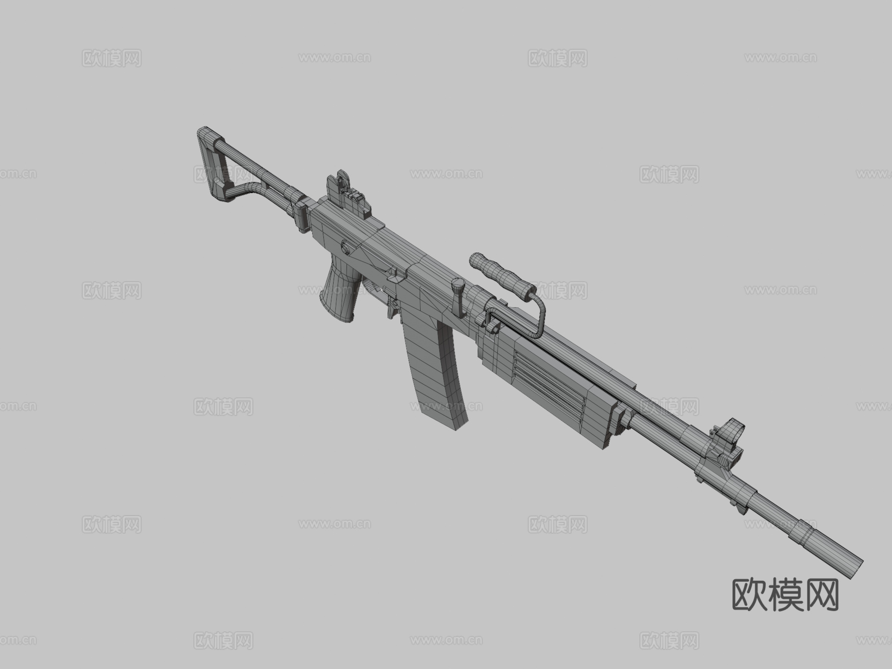 伽利尔5.563d模型