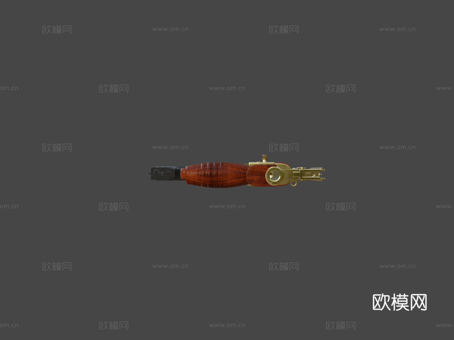 金色板 - Groza - PUBG3d模型