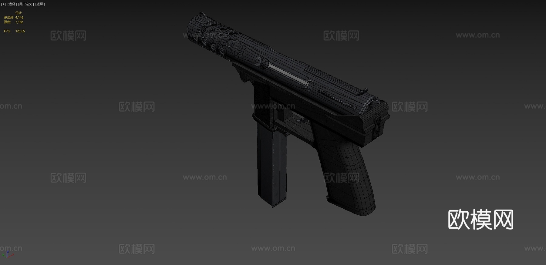 Tec-9纹理su模型
