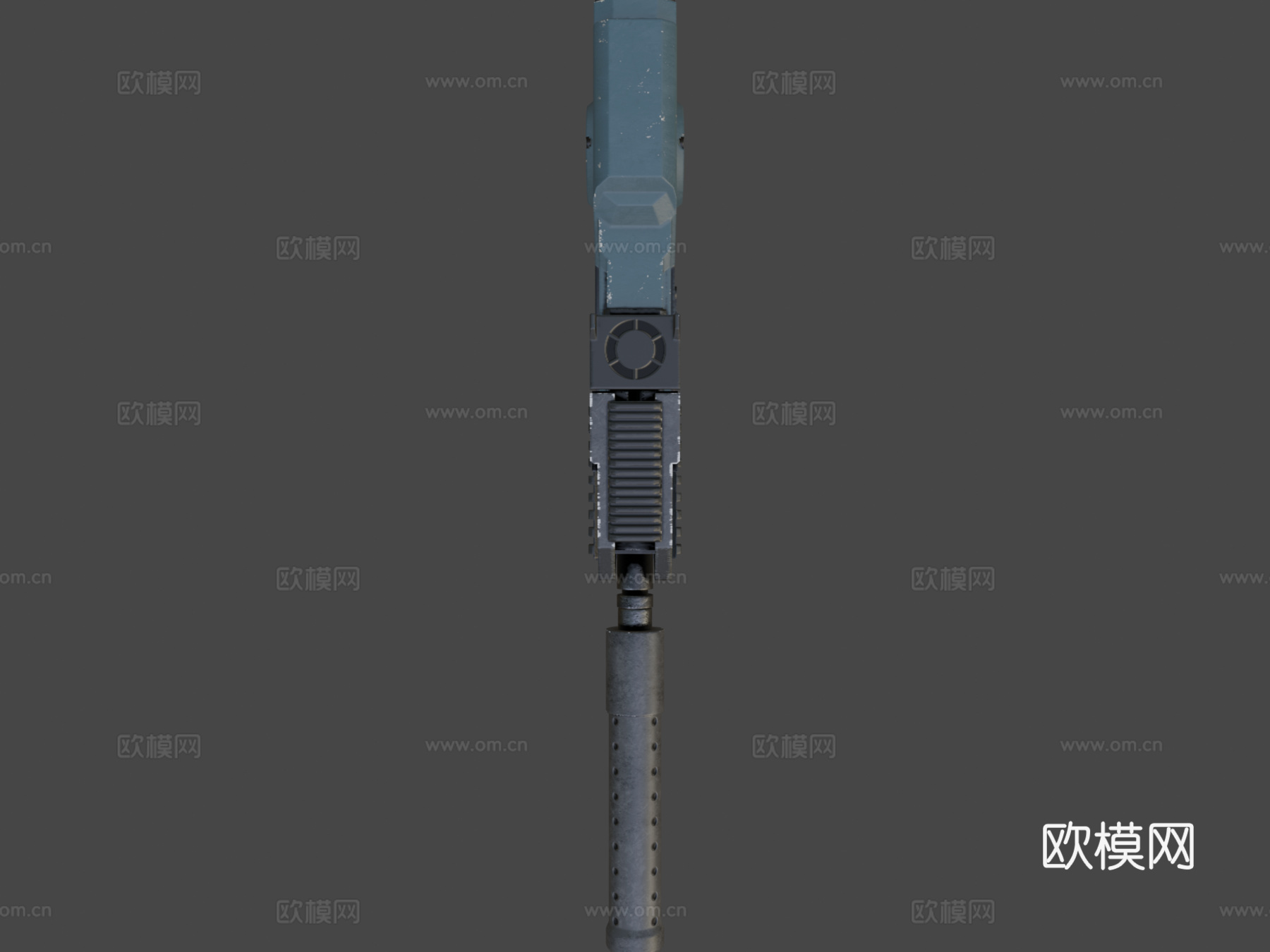 科幻SMG3d模型