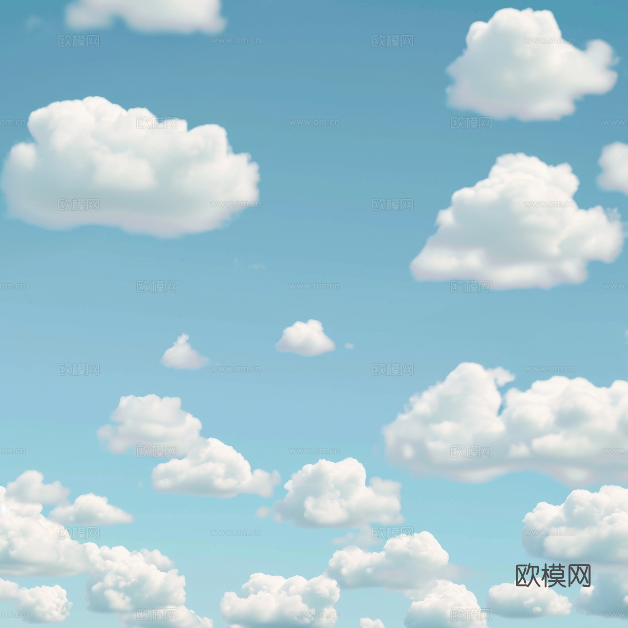 外景天空蓝天白云