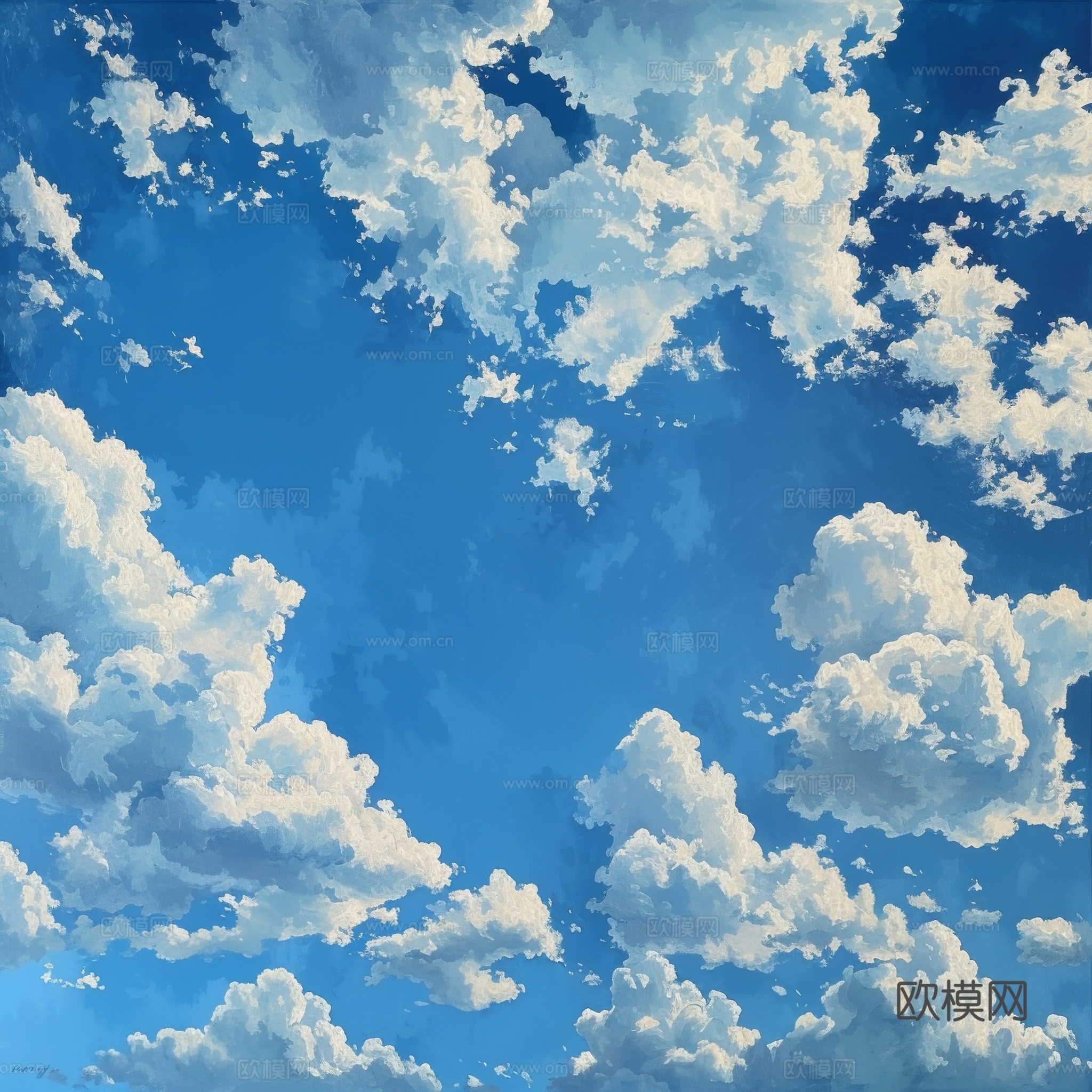 外景天空蓝天白云下载（渲染图7）