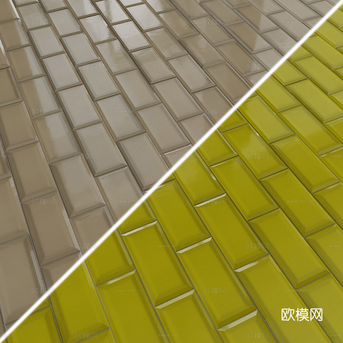瓷砖 花砖 仿古砖3d模型