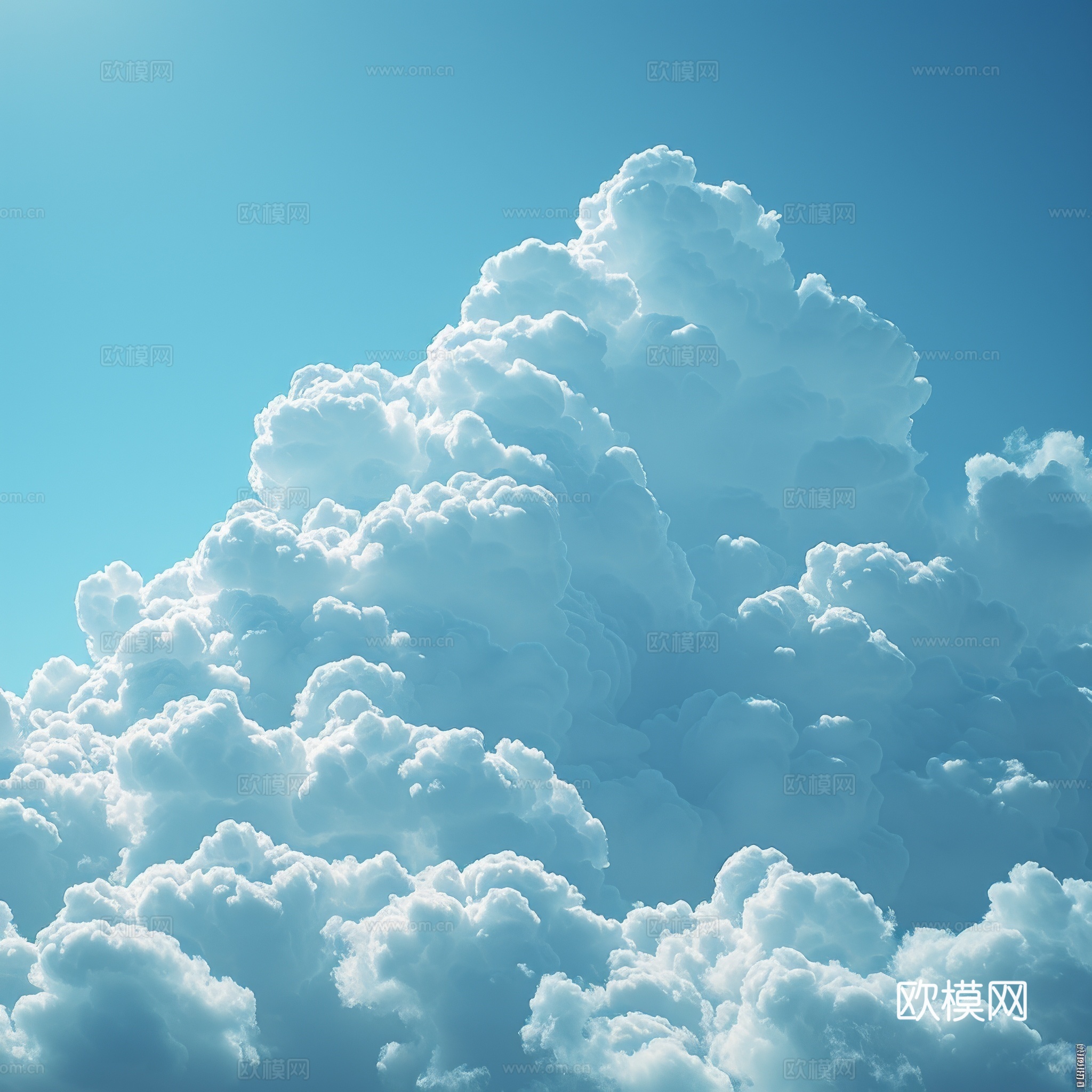 外景天空蓝天白云