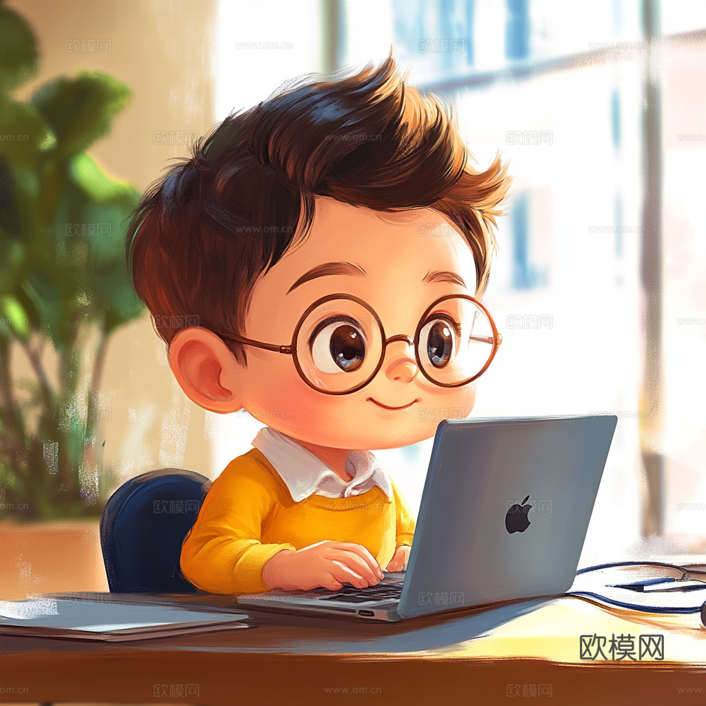 童趣卡通儿童房人物挂画