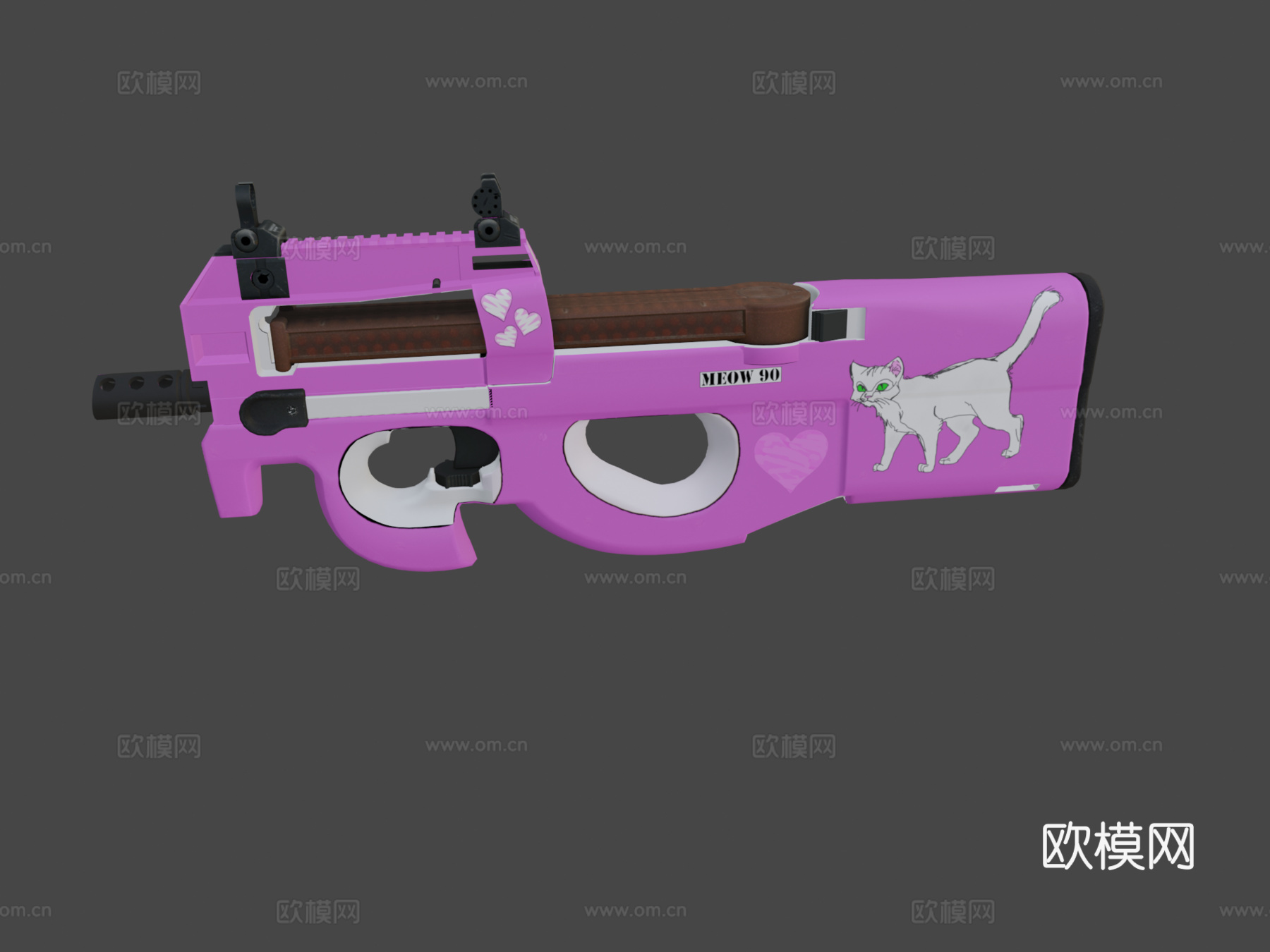 P90 MeoWarrior3d模型