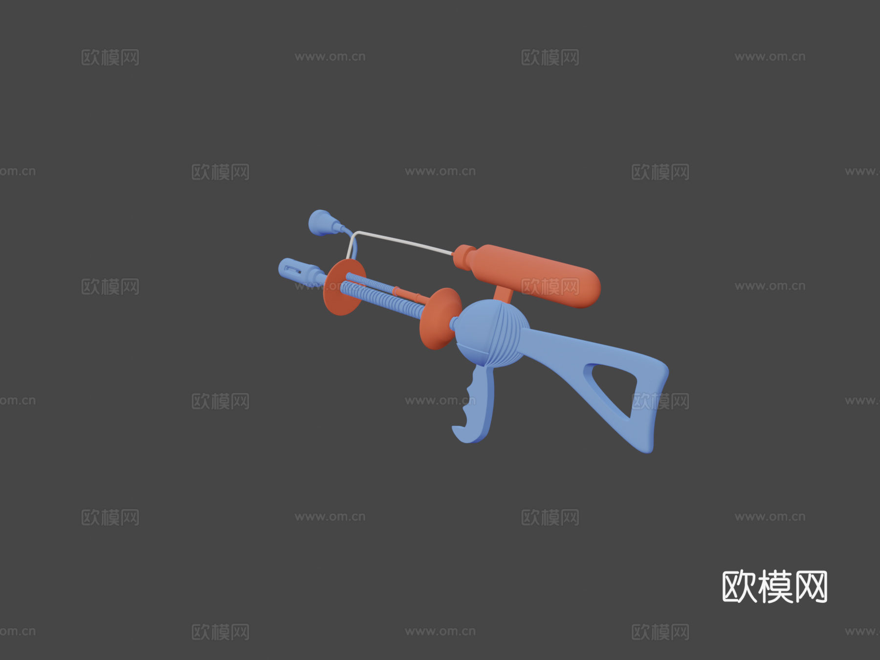 武器火星攻击3d模型