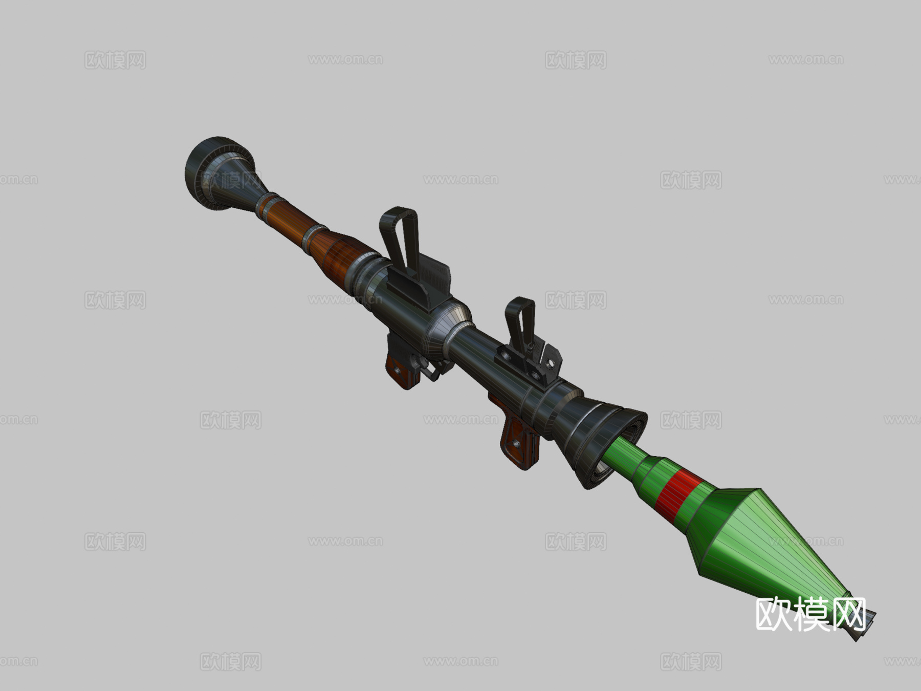 堡垒RPG3d模型