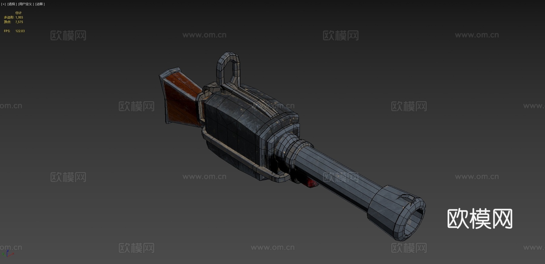 Arma低3d模型