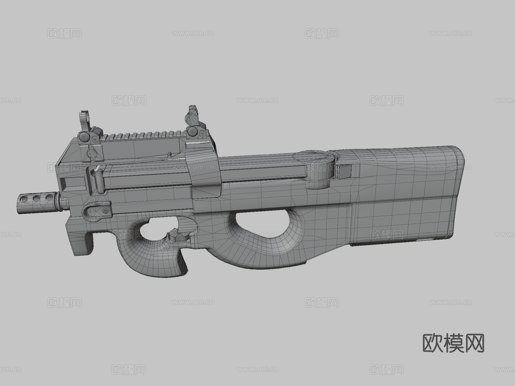 P90 MeoWarrior3d模型
