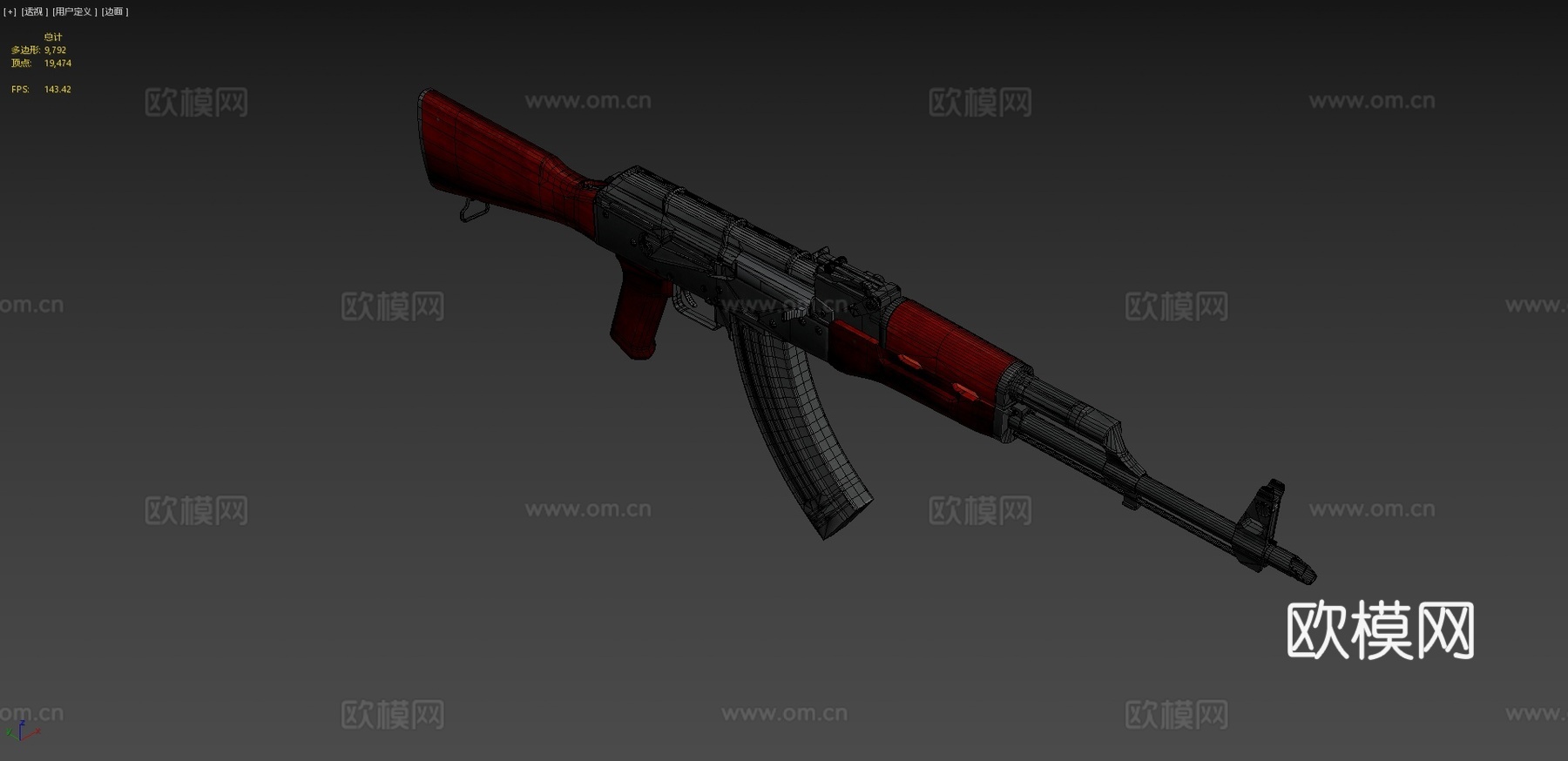 AKM3d模型