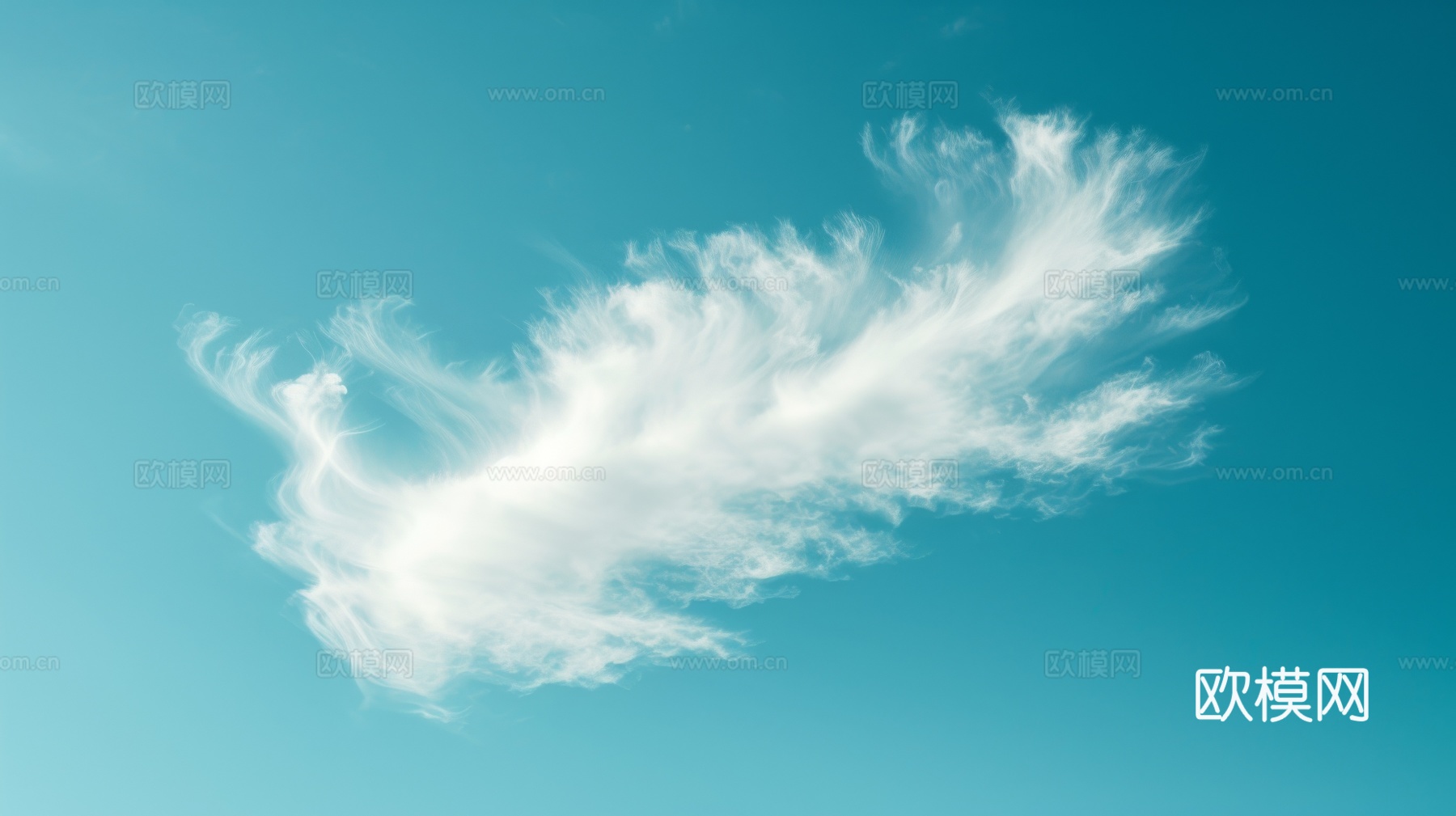 外景天空蓝天白云