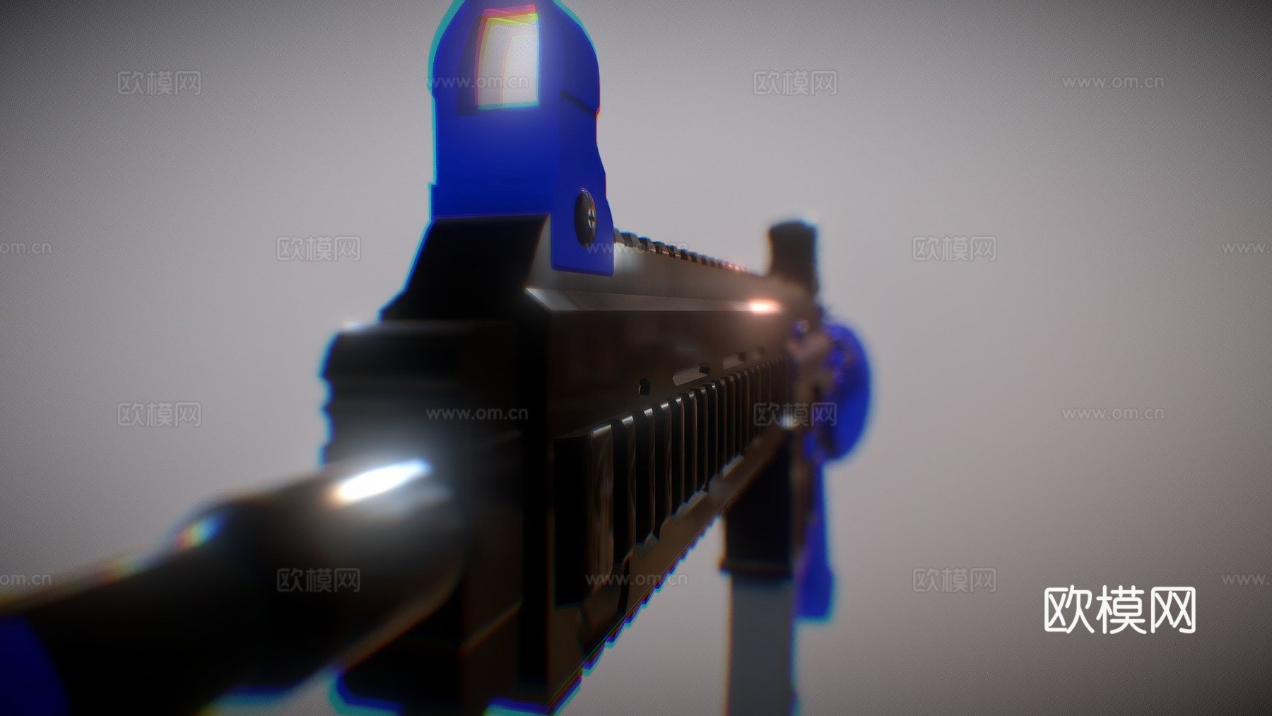 H&amp;K-416su模型