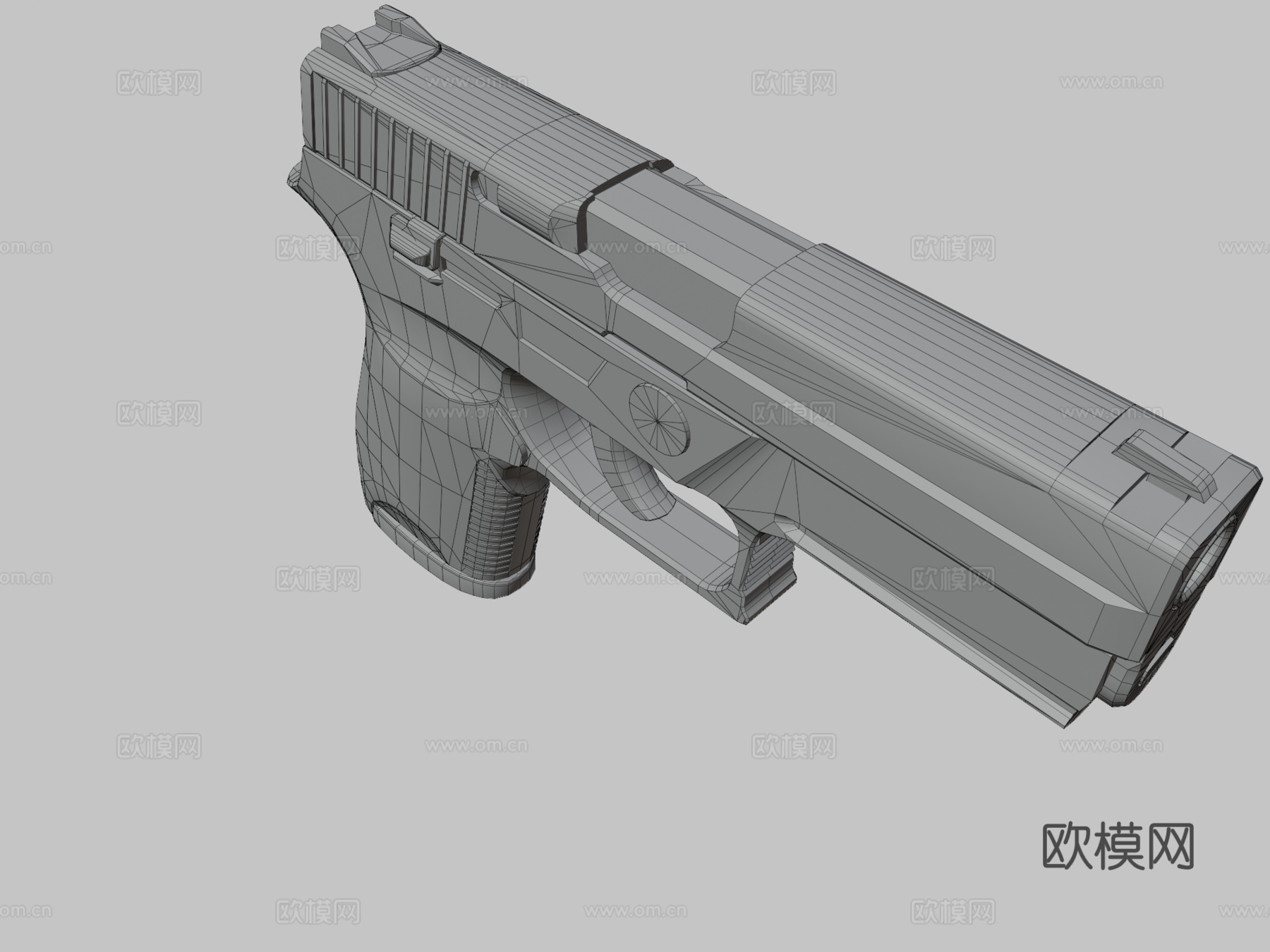 P250 =神之愤怒=3d模型