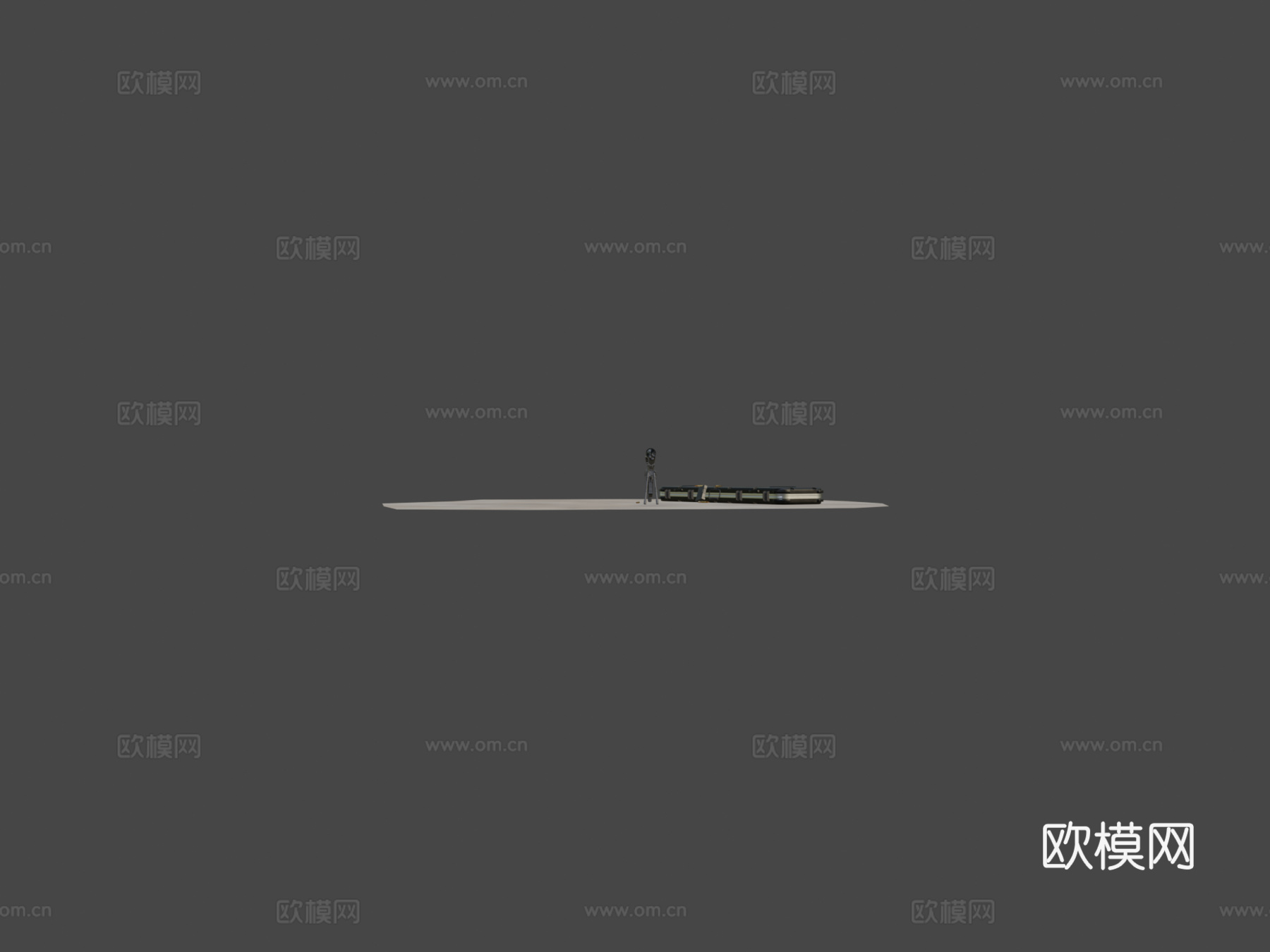 寂静玫瑰步枪3d模型