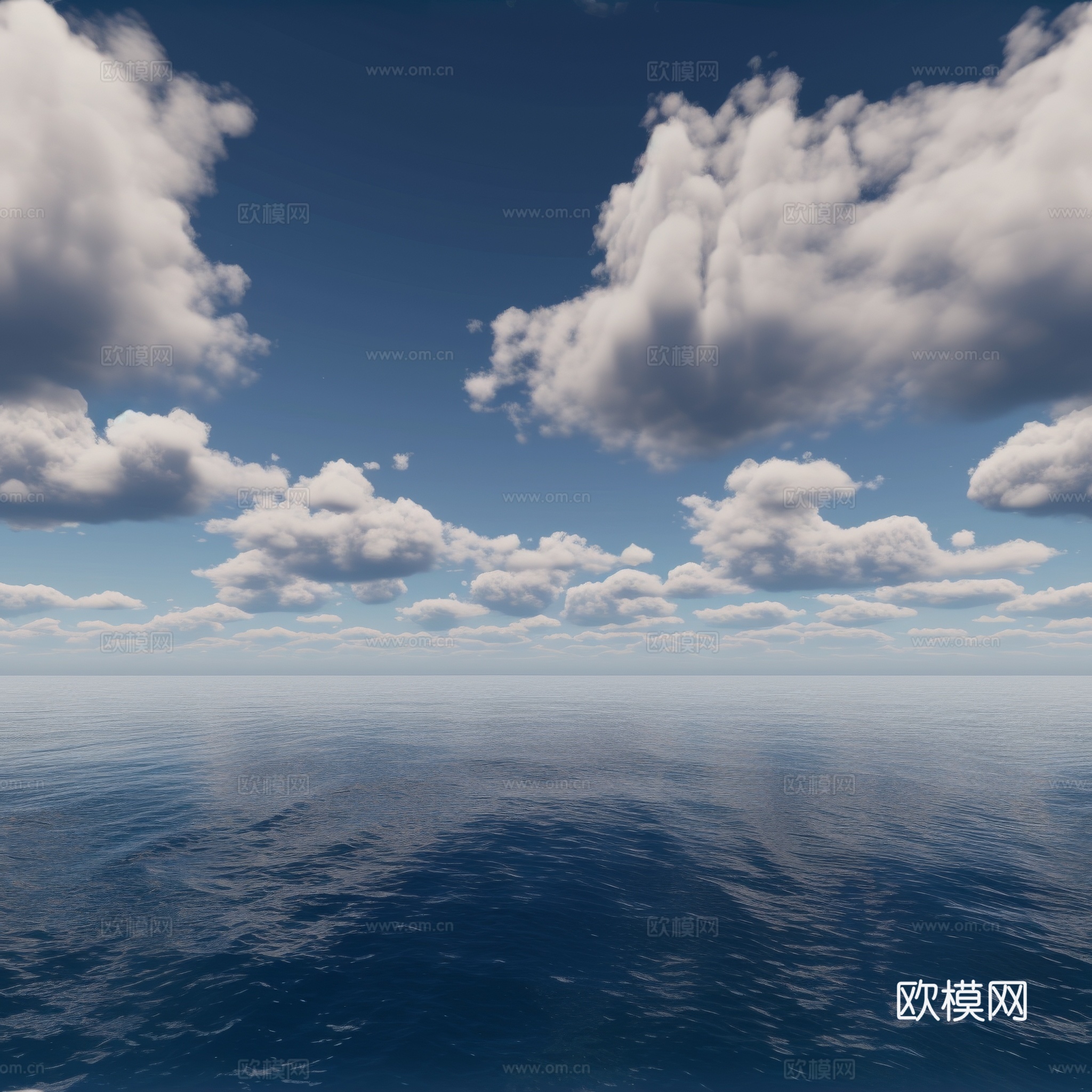 外景天空蓝天白云