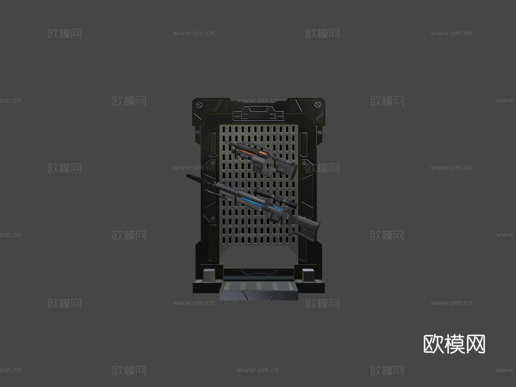 武器架3d模型