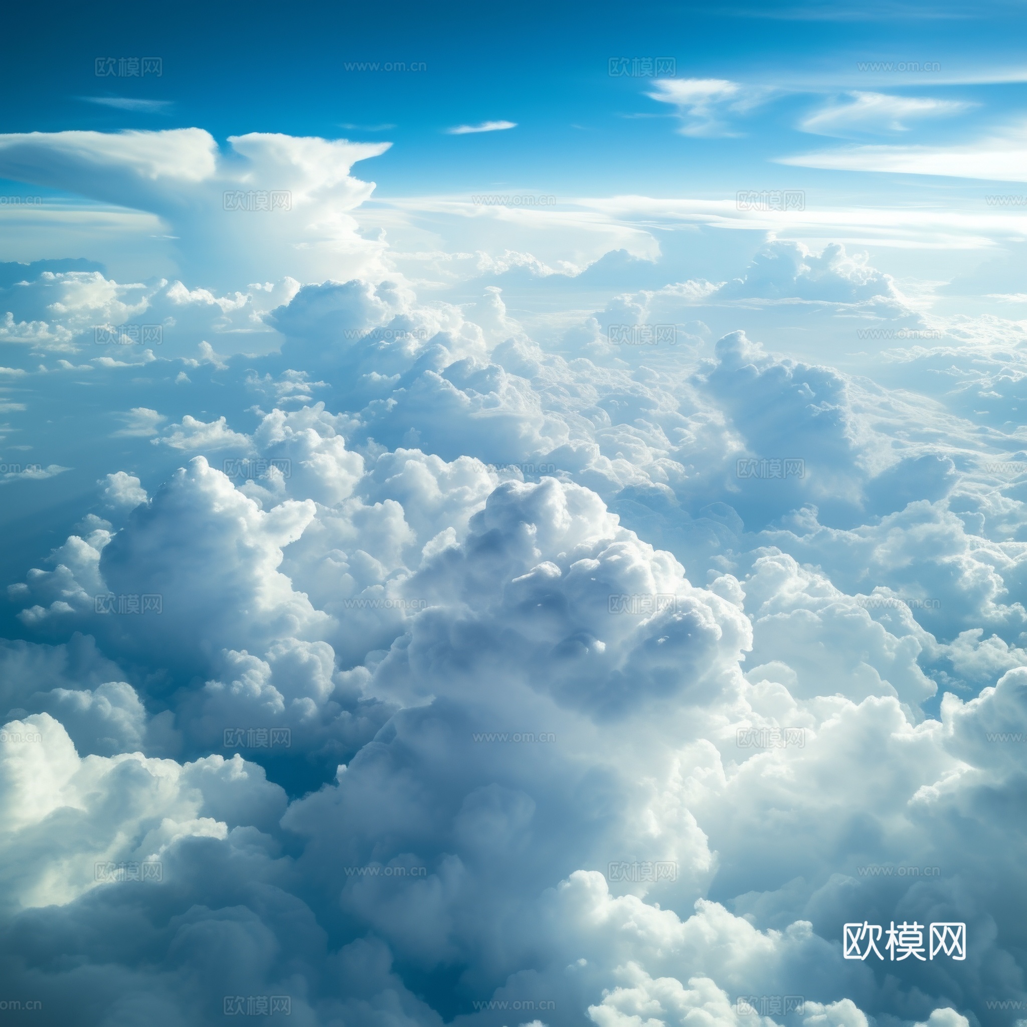 外景天空蓝天白云