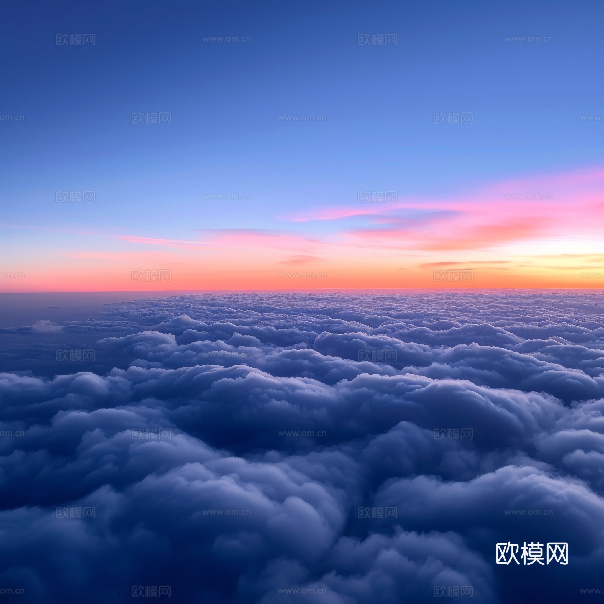 外景天空蓝天白云
