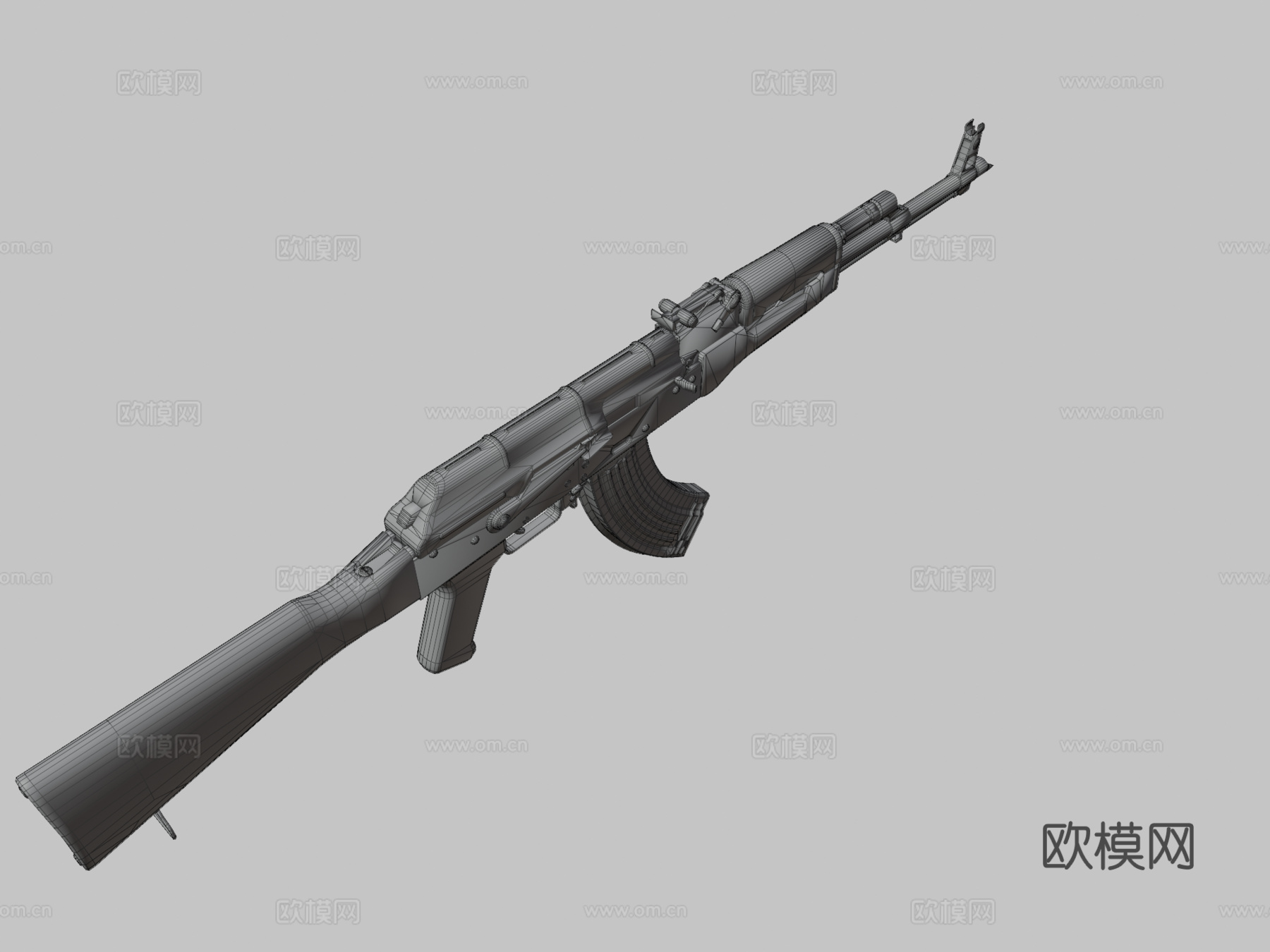 Ak 47su模型