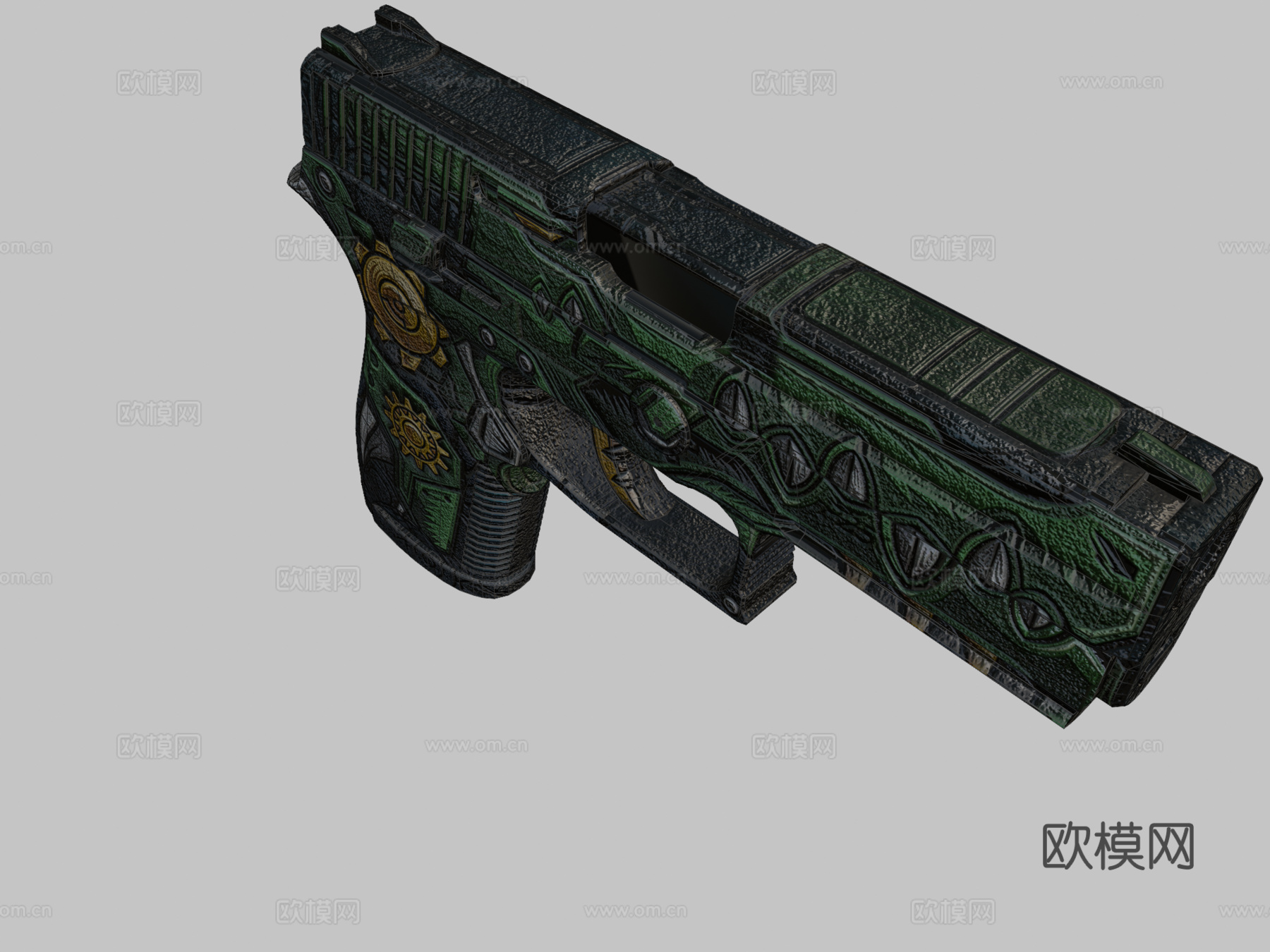 P228 CSGO 随机皮肤3d模型