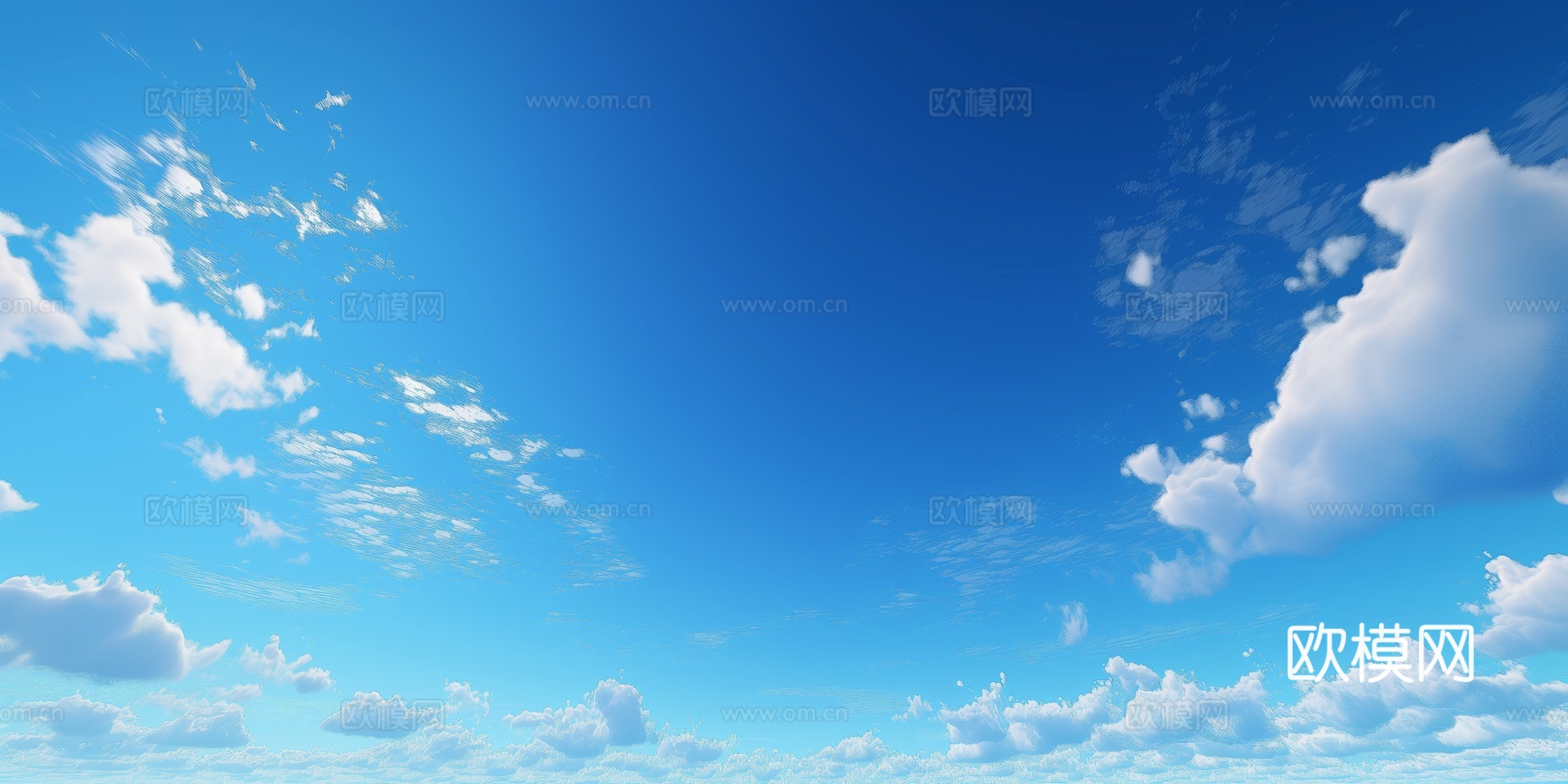 外景天空蓝天白云