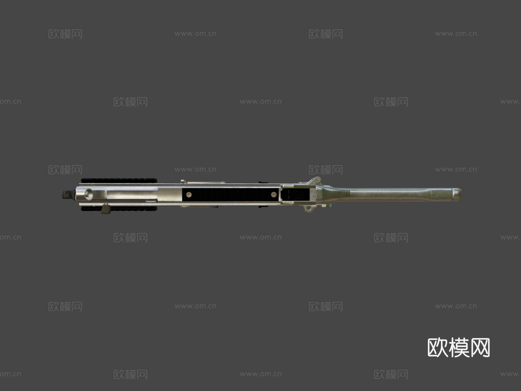 银色板 - UMP45 - PUBG3d模型